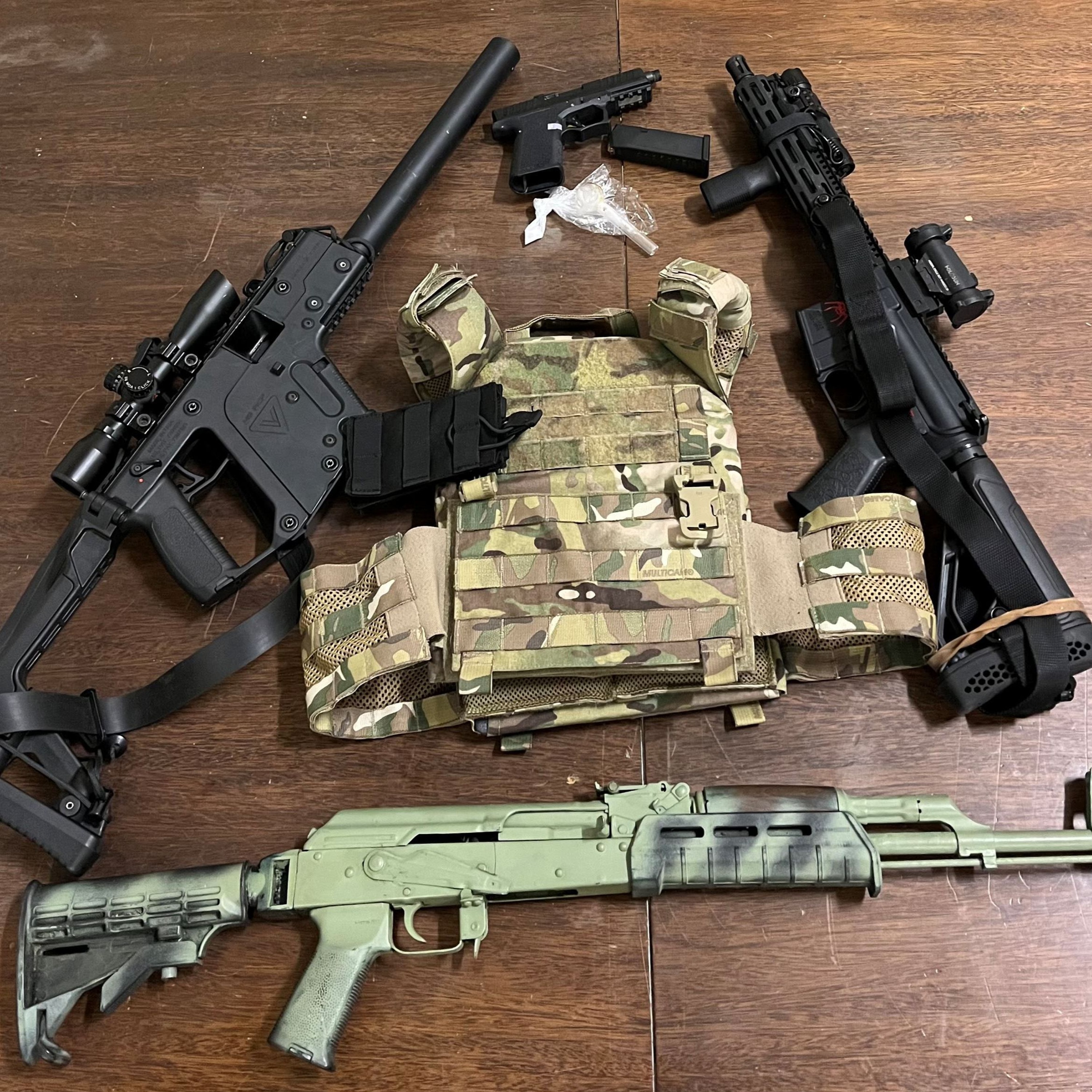 McKinleyville Man Arrested on Multiple Weapon and Drug Charges