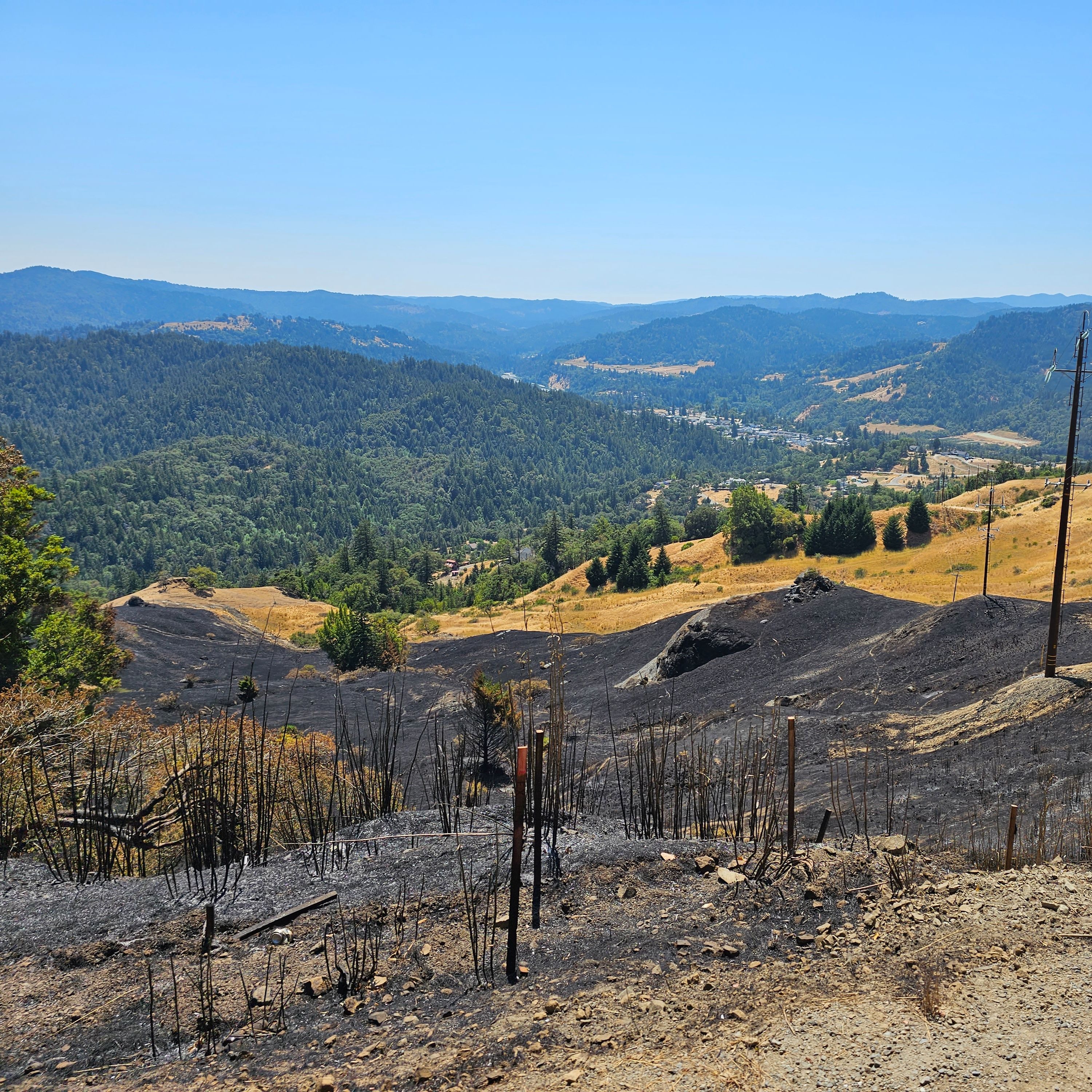 Containment Grows to 25% on Point Fire, Alderpoint Road Remains Open
