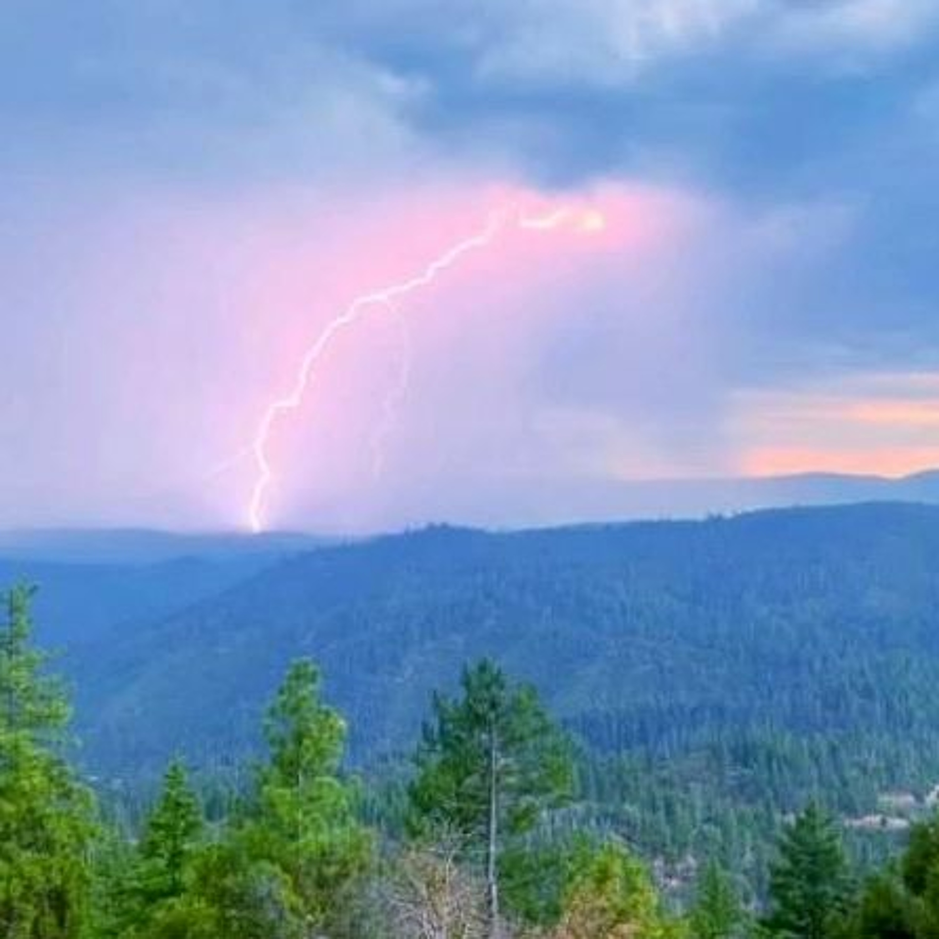 Lightning Incoming for the North Coast