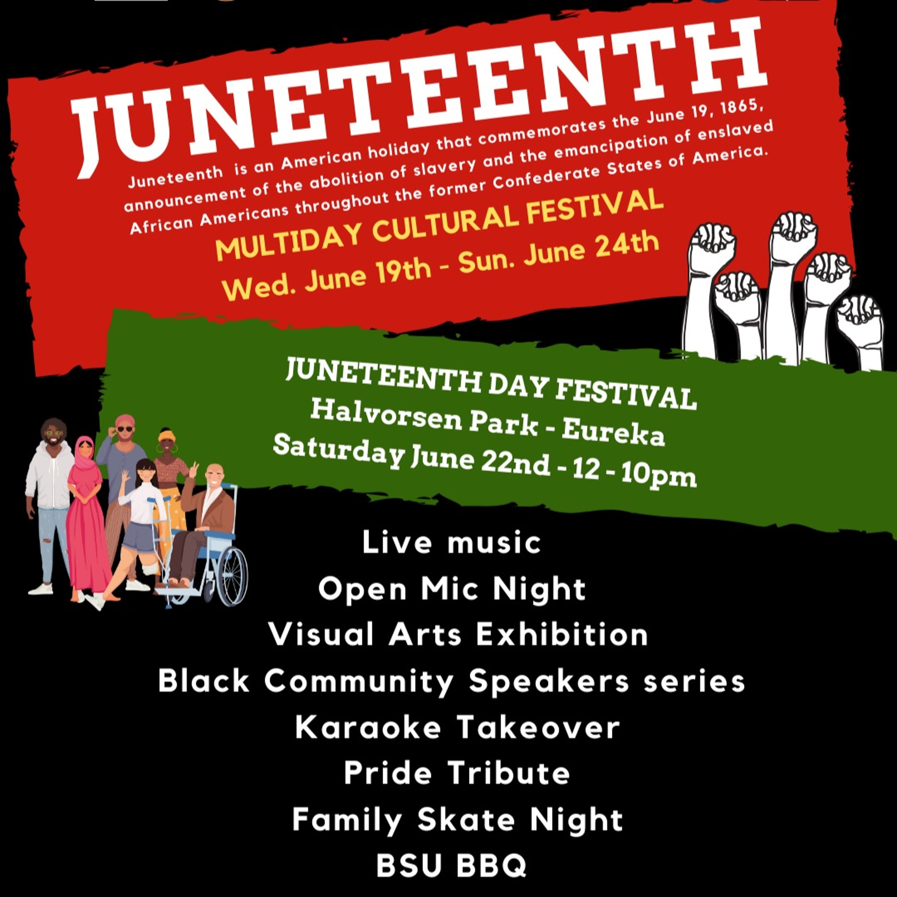 NAACP and Black Humboldt Celebrate Juneteenth