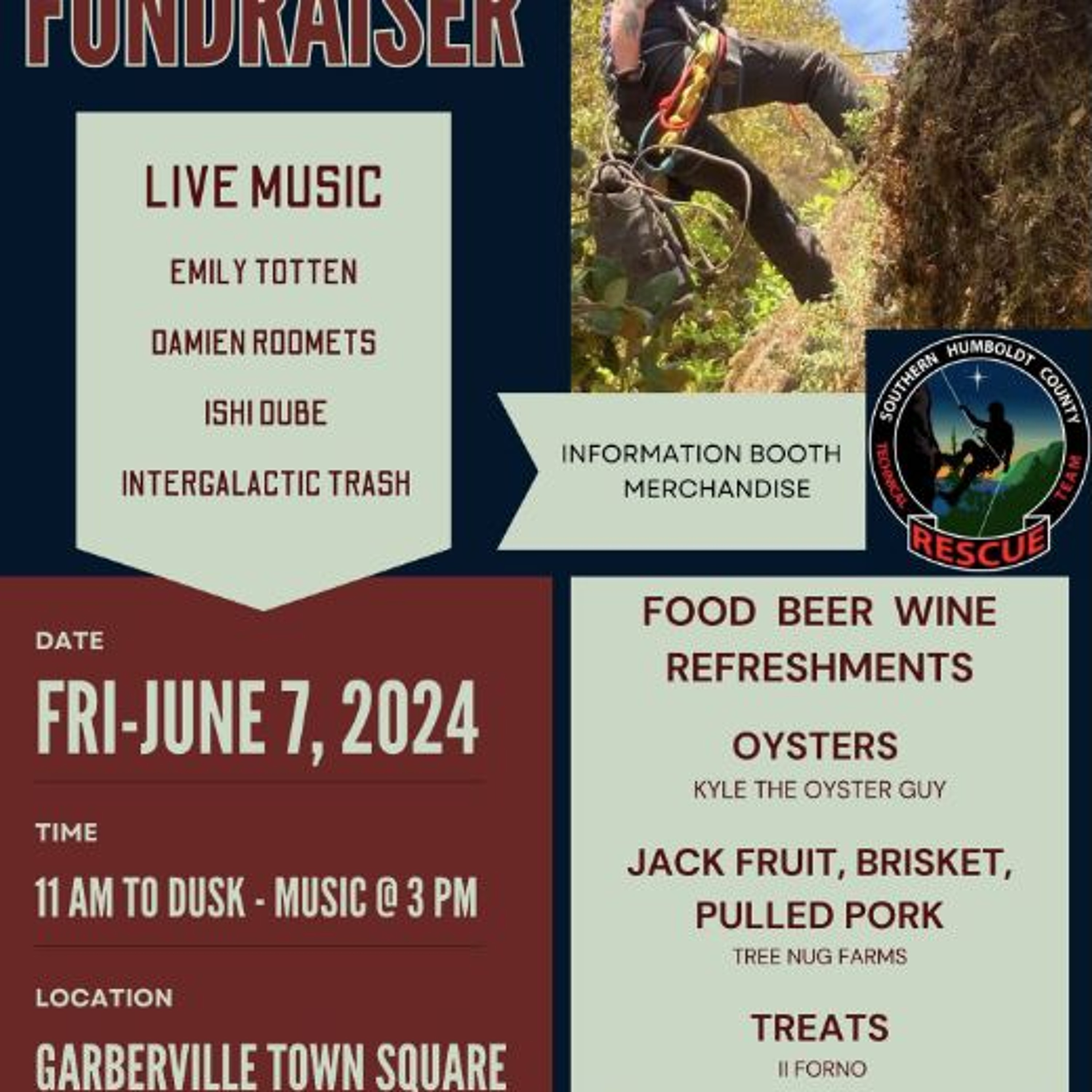SoHum Technical Rescue Hosts Annual BBQ on Friday