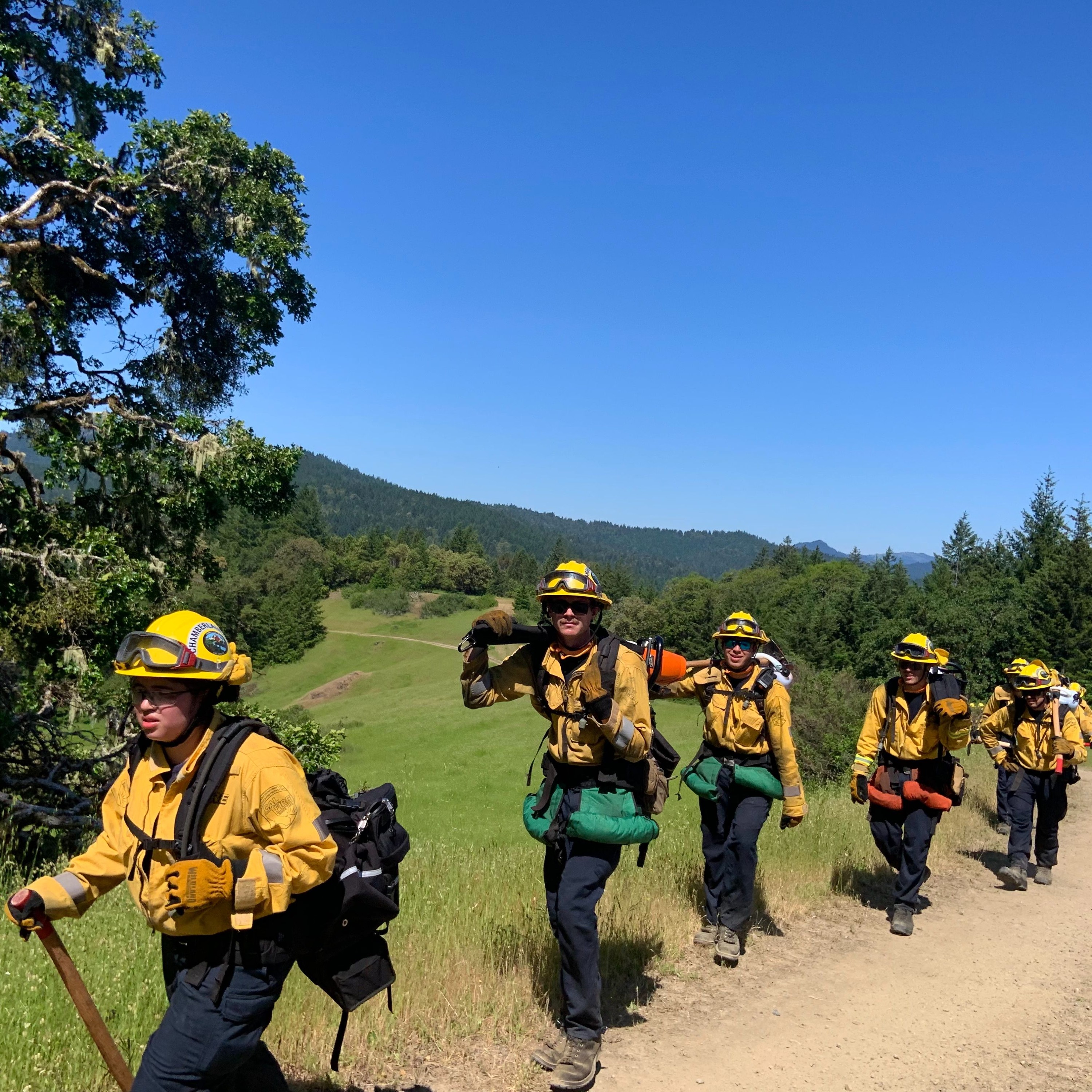 Amidst Major Shifts, CAL FIRE Crews Prepare in SoHum