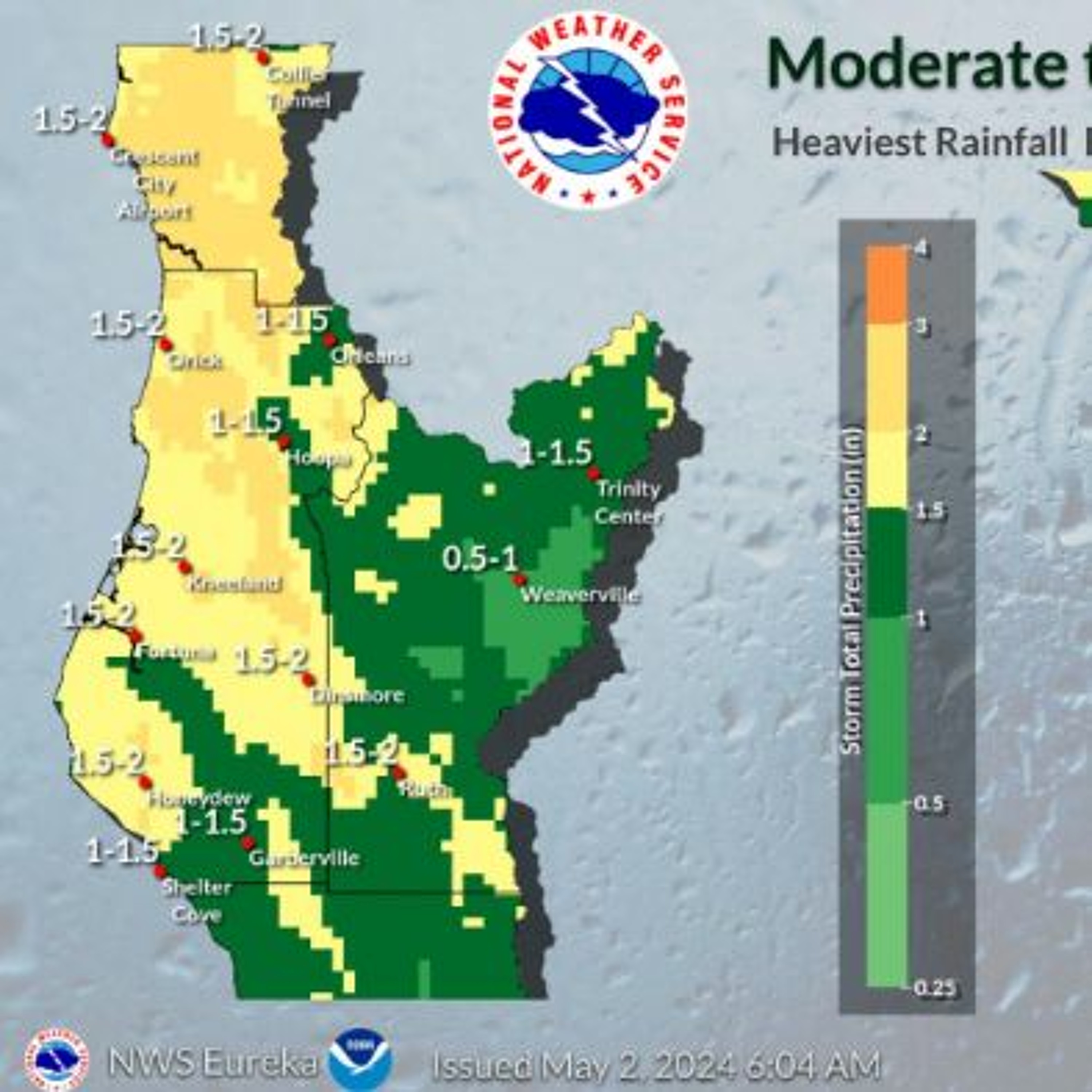 Heavy Rain Incoming, Burn Permits Now Required
