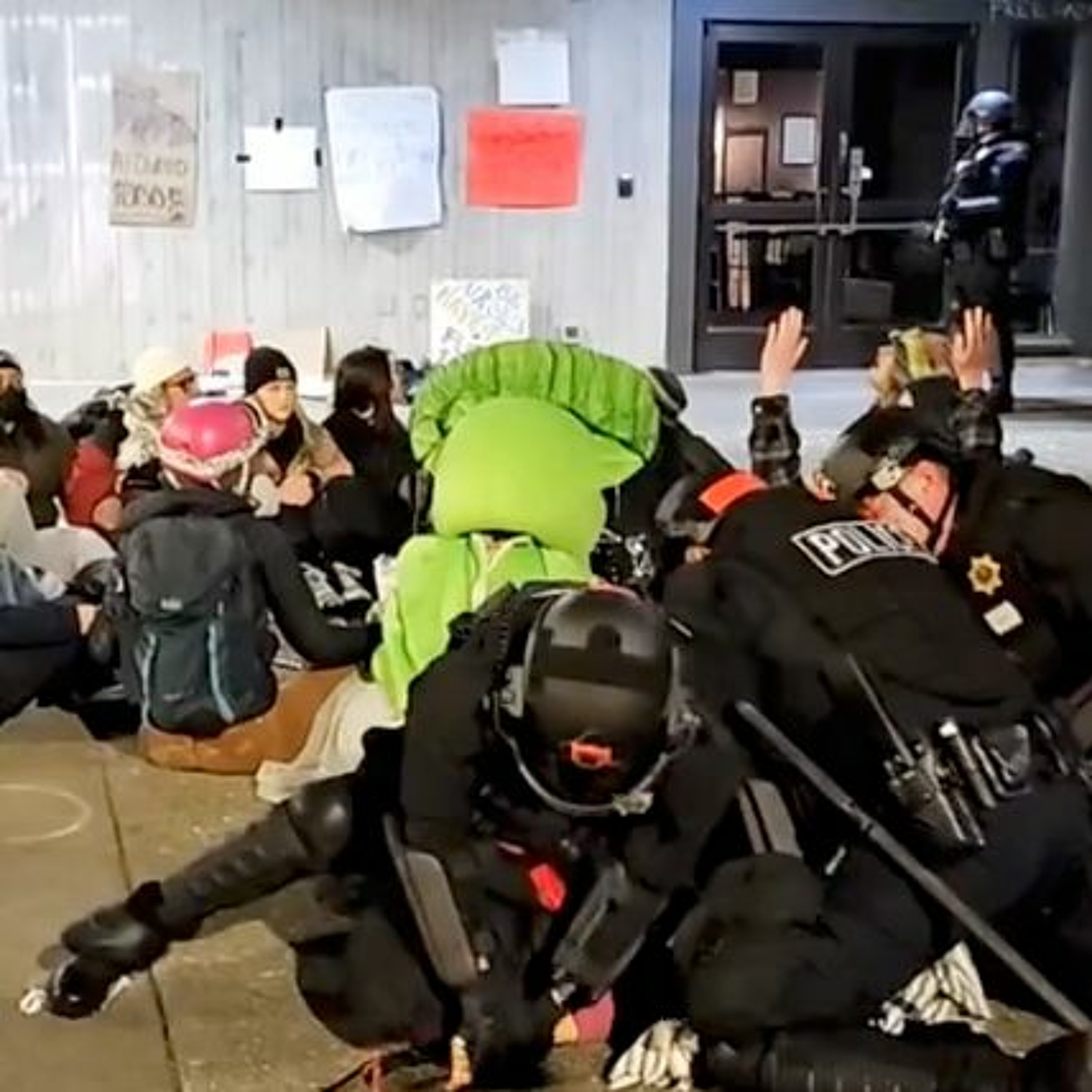 Local Leaders Urged Restraint Ahead of Police Raid at Cal Poly Humboldt"