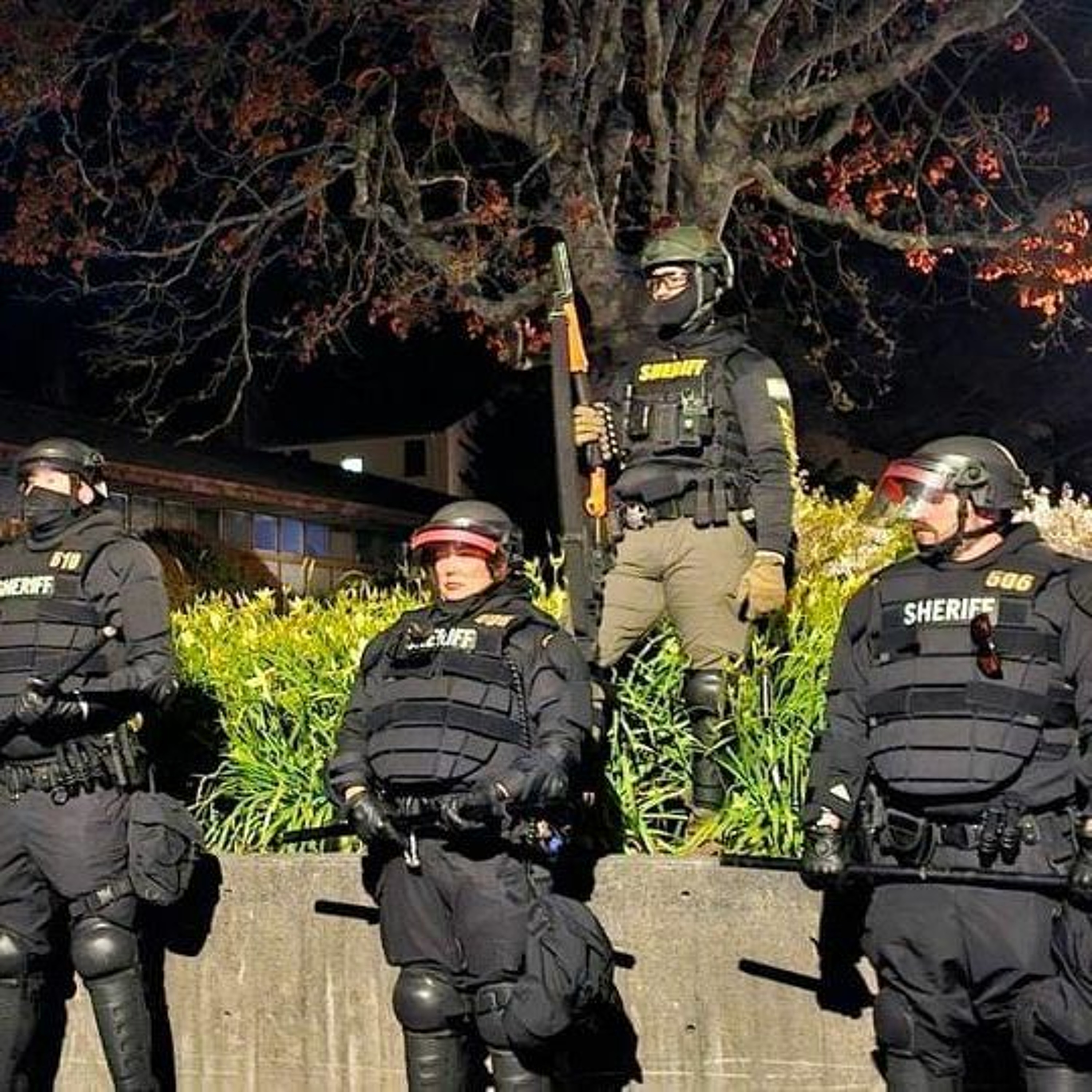 POLICE RIOT: CalPoly Humboldt Protest Update 4/30/24