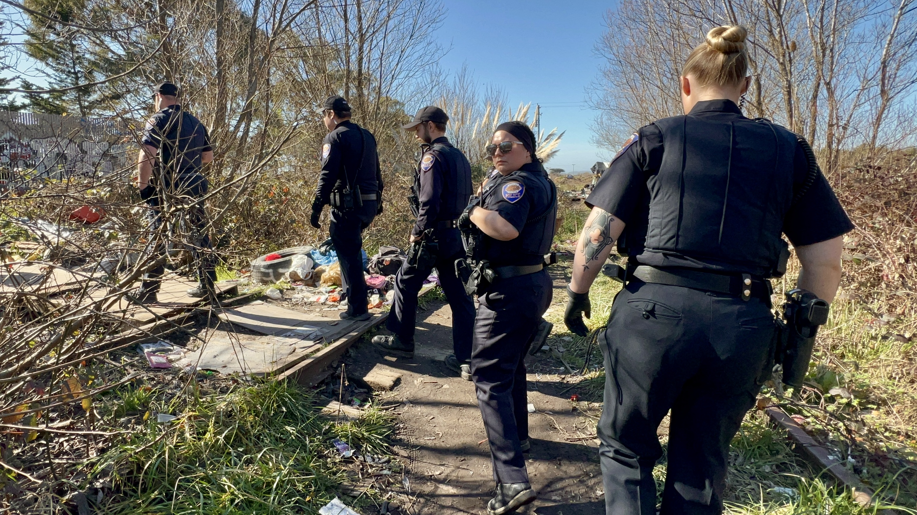 City of Arcata Coordinates the Clearing of two-decade-old Homeless encampment