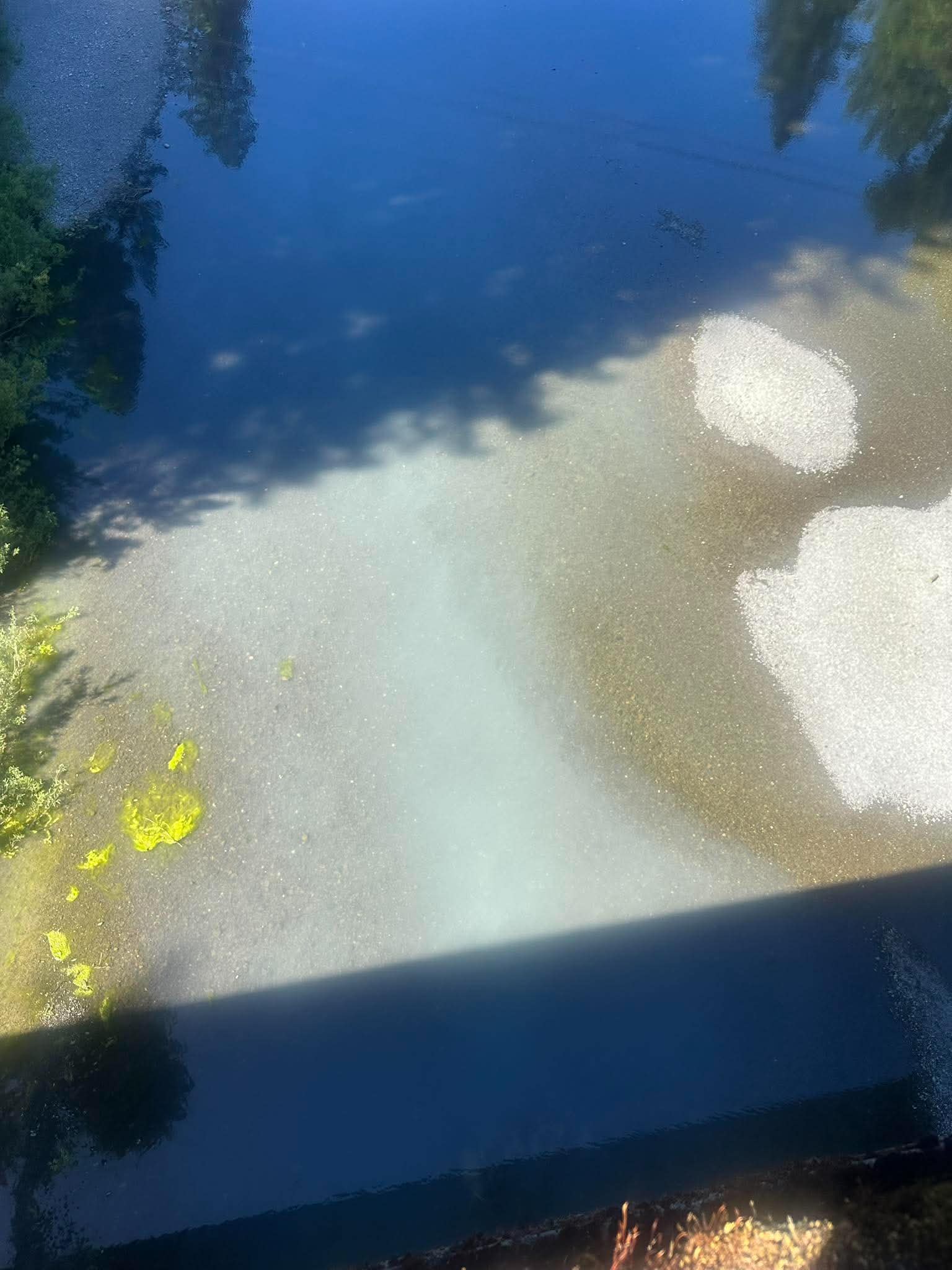 Mystery White Substance Spilled In Redwood Creek Is Likely Bentonite