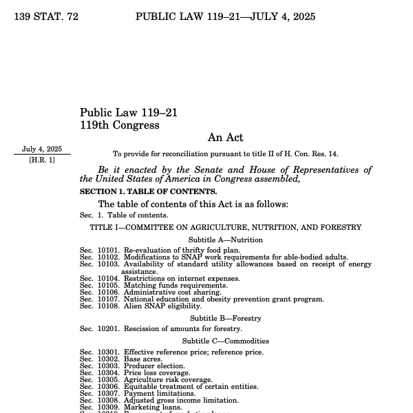 HR 1 Impacts on Southern Humboldt Healthcare