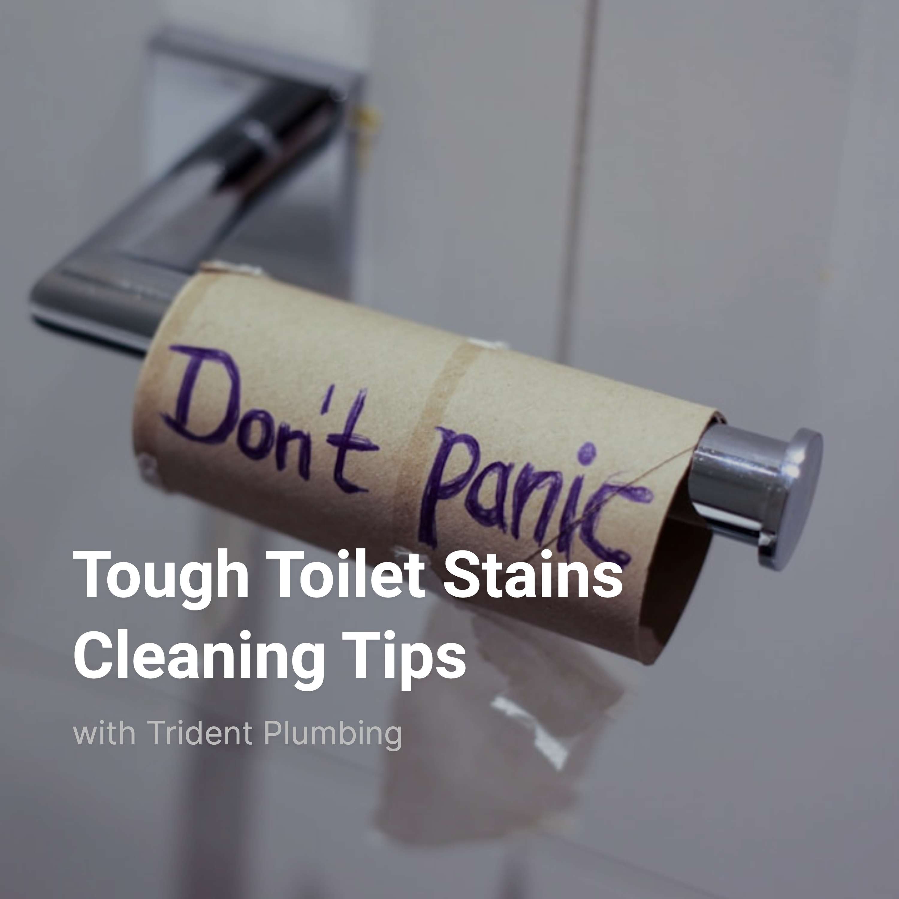 Tough Toilet Stains Cleaning Tips