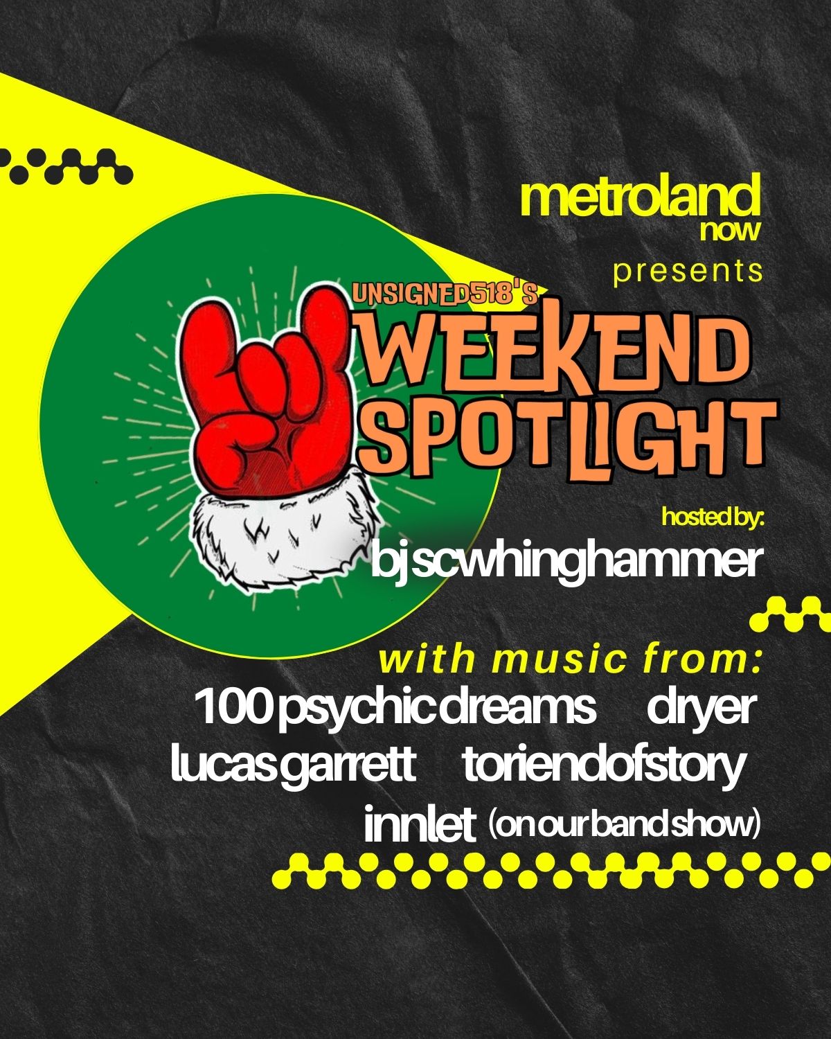 Unsigned518 - Weekend Spotlight - 12/25/25