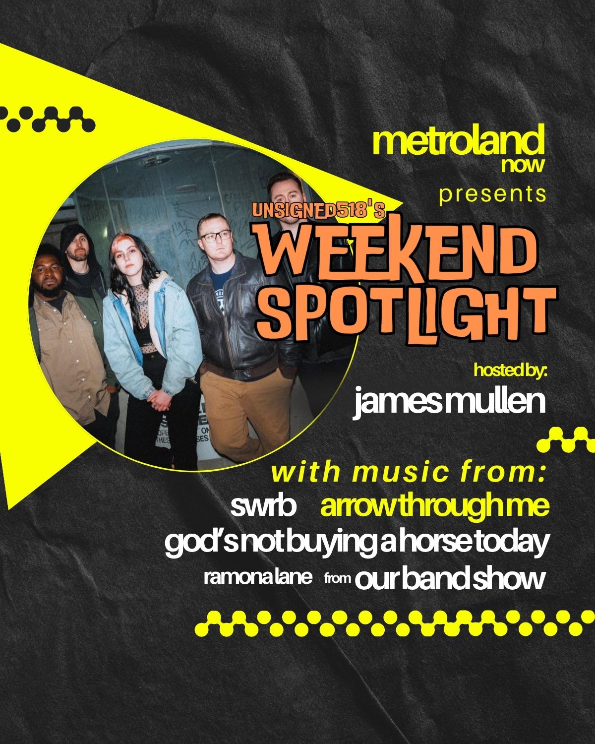 Unsigned518's Weekend Spotlight with James Mullen - 7/10/26