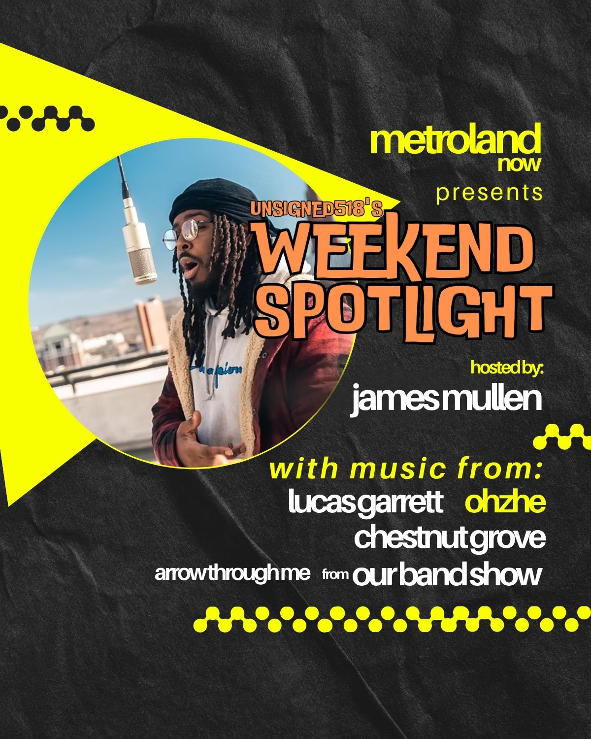 Unsigned518's Weekend Spotlight with James Mullen - 7/24/26