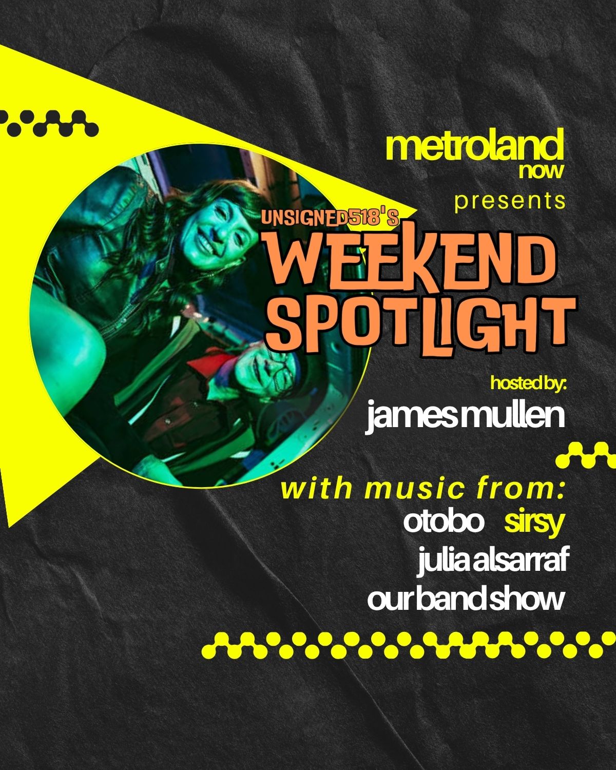 Unsigned518's Weekend Spotlight with James Mullen - 8/6/26