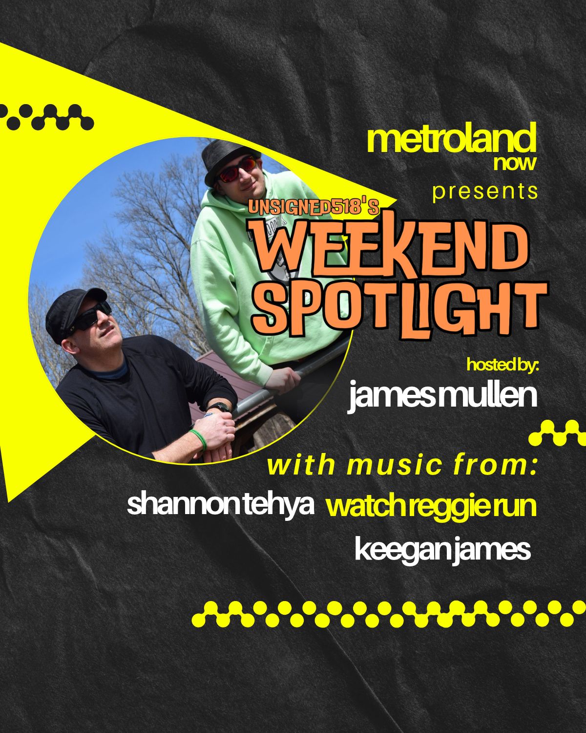 Unsigned518's Weekend Spotlight with James Mullen - 10/23/26