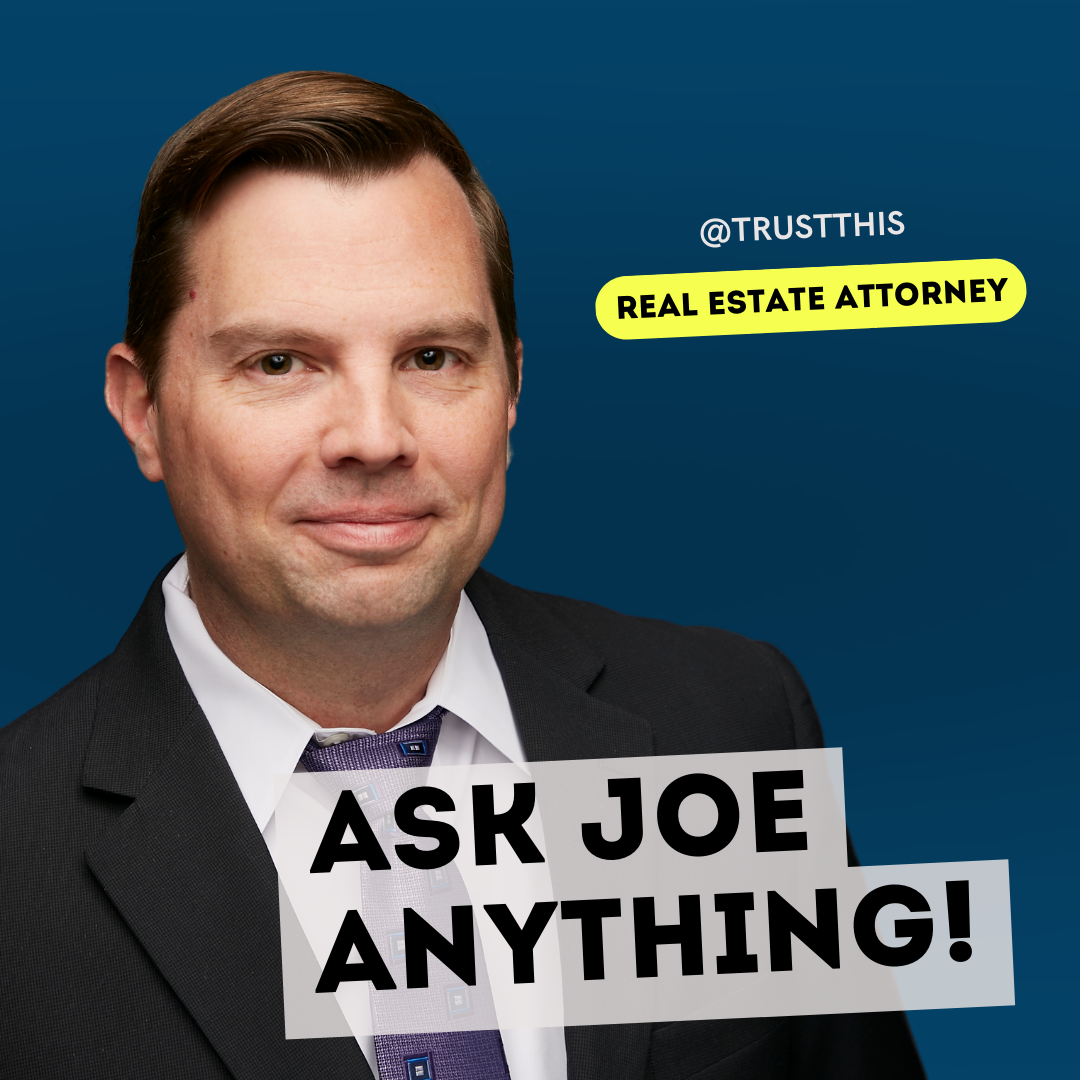 Ask Joe Anything - Florida Land Trusts, Anti-Squatters Law, Homesteading Property & more!