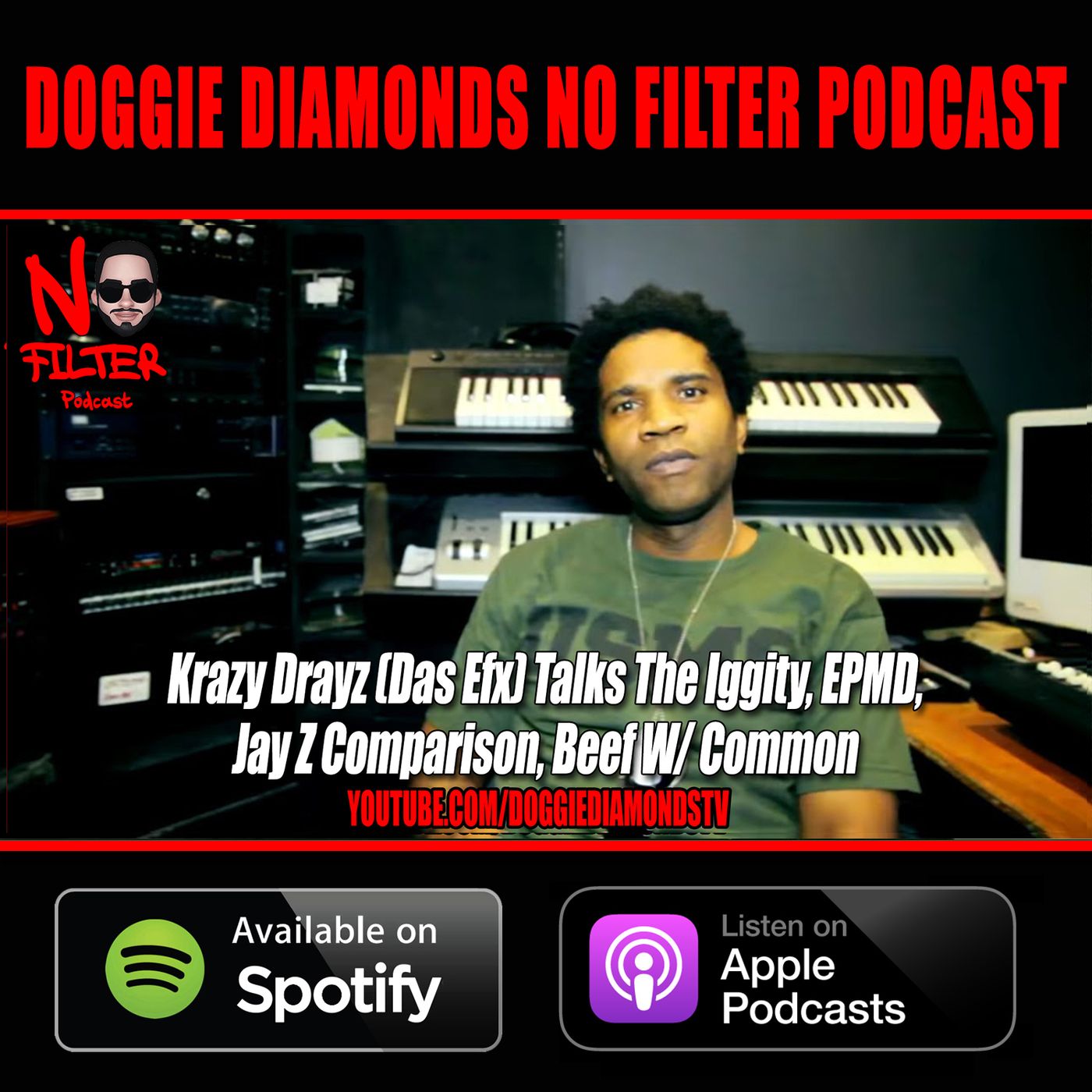 Krazy Drayz (Das Efx) Talks The Iggity, EPMD, Jay Z Comparison, Beef W/ Common