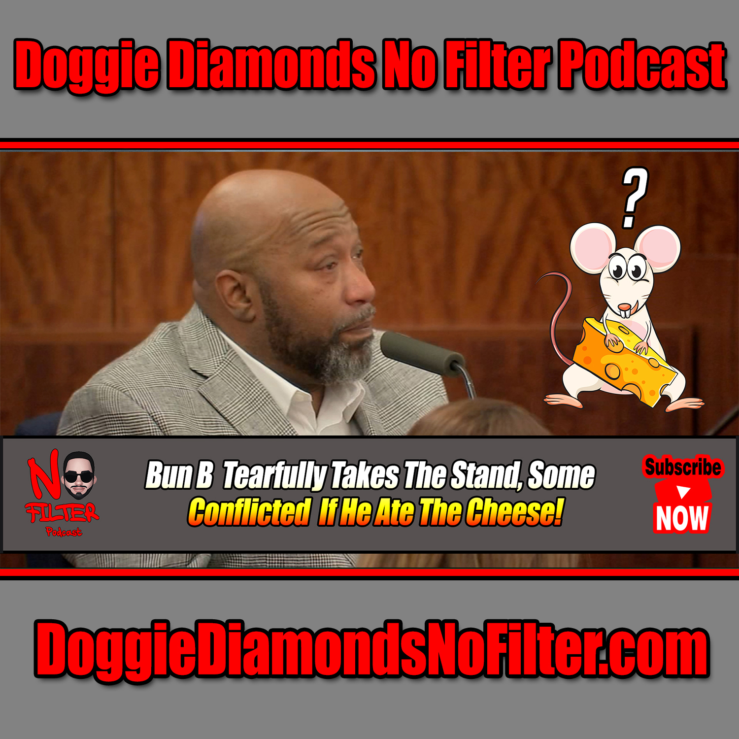Bun B Tearfully Takes The Stand, Some Conflicted If He Ate The Cheese!