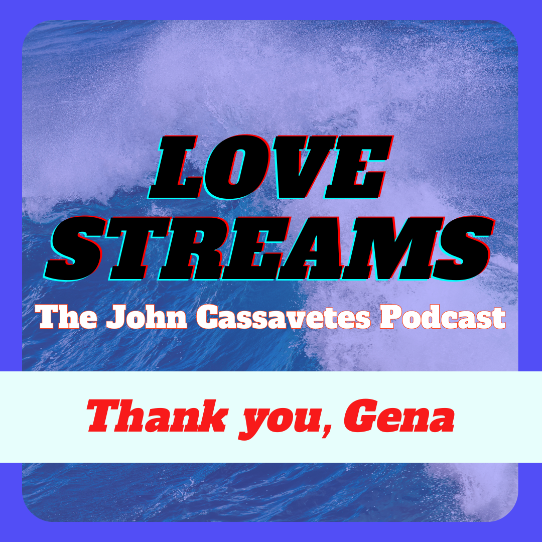 A Brief Word: Thank you, Gena