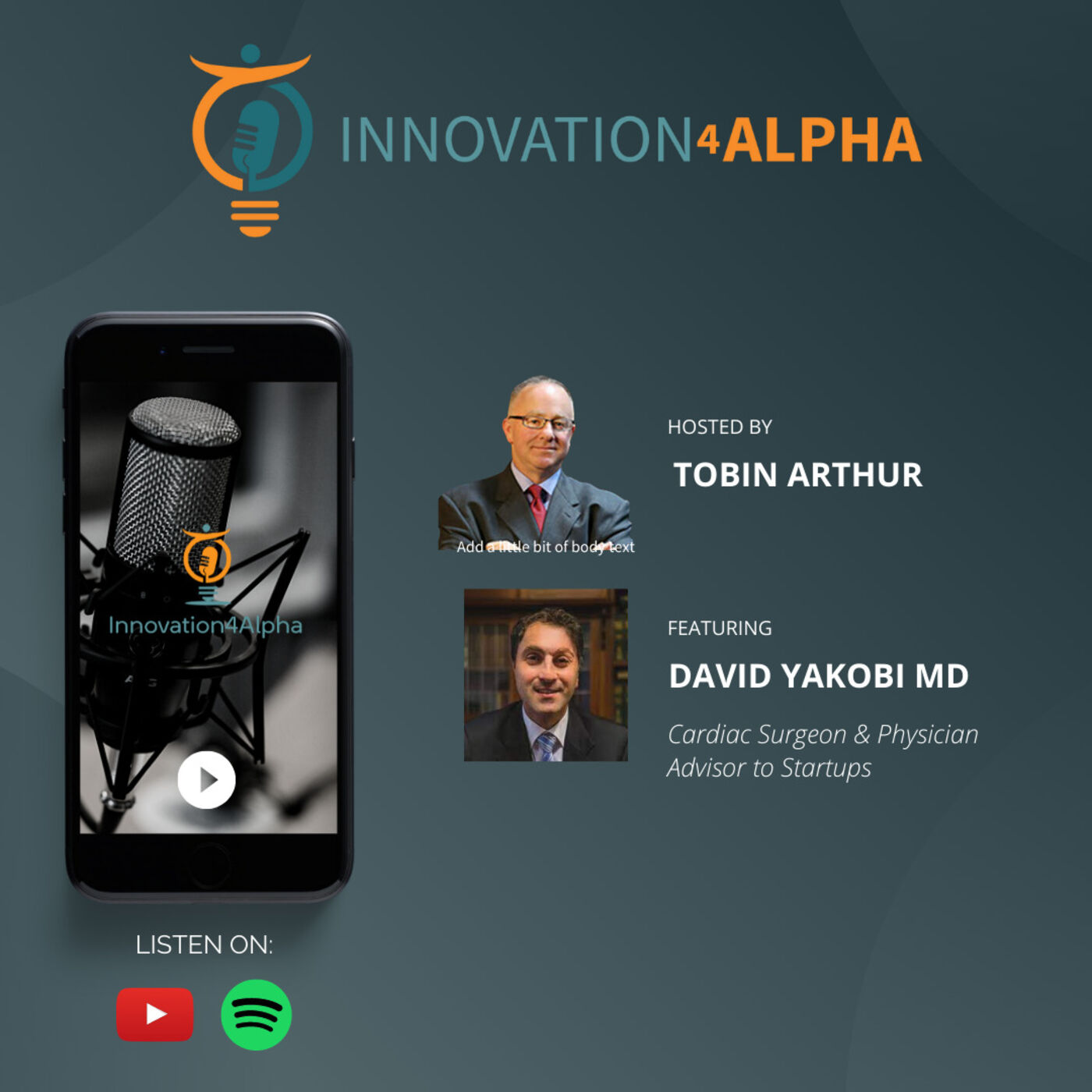 David Yakobi, MD - Insights On Serving as a Physician Advisor to Startups (208)
