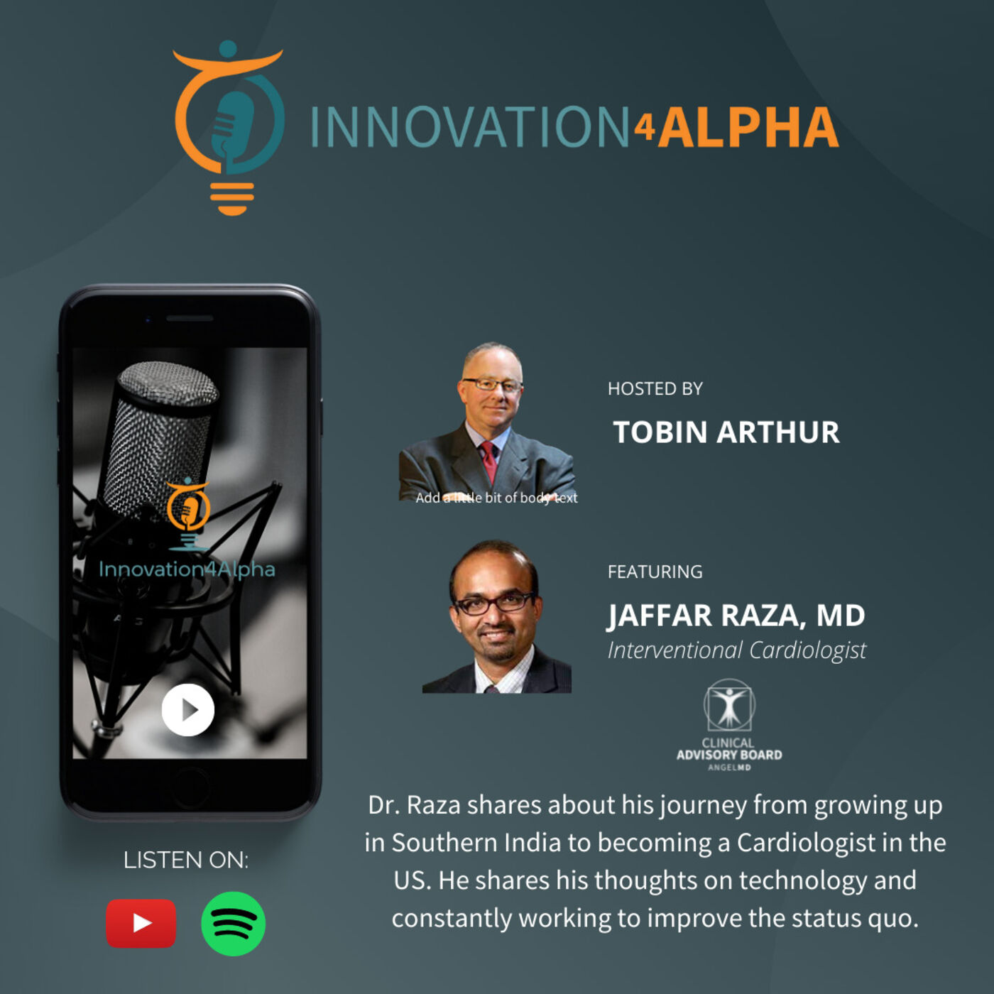Jaffar Raza, MD - Opportunities, Cost Management and Technology (205)