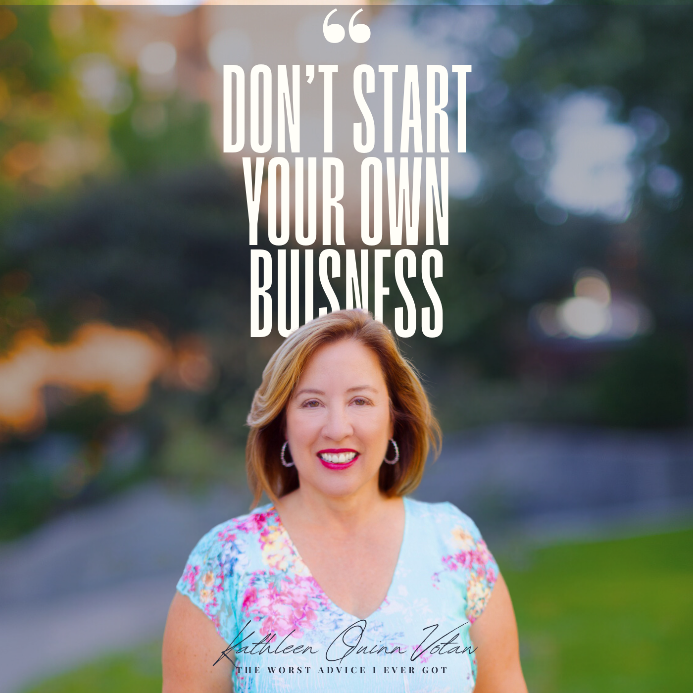 Don't Start Your Own Business!