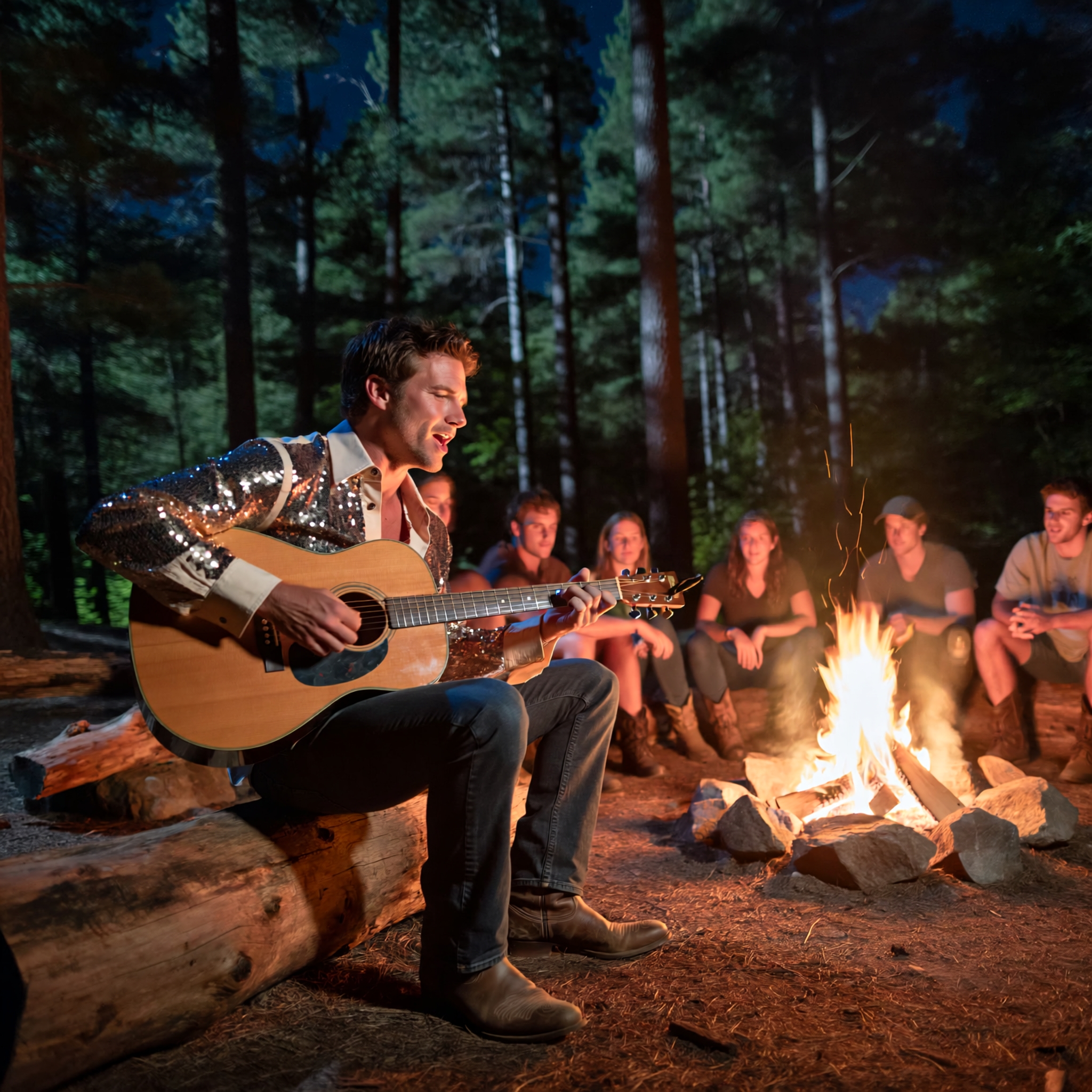 Acoustic Guitar and Vocal Performance Solo Version
