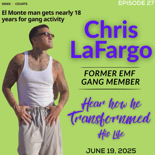 Former EMF Gang Member Talks Faith, Hope, Redemption Former EMF Gang Member Talks Faith, Hope, Redemption