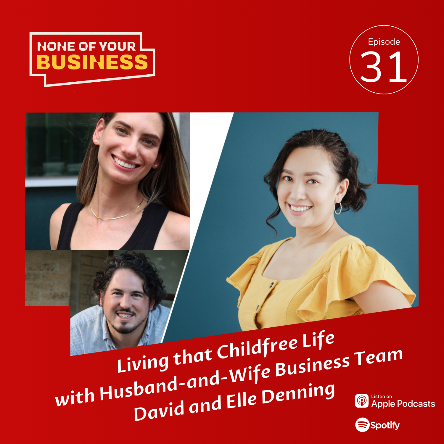 Living that Childfree Life with Husband-and-Wife Business Team David and Elle Denning