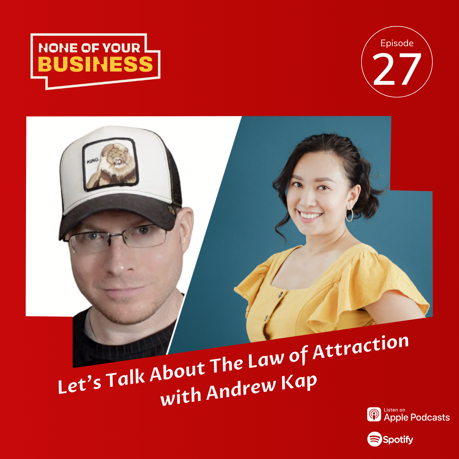 Let's Talk About The Law of Attraction with Bestselling Author of "The Last Law of Attraction Book You'll Ever Need to Read" Andrew Kap