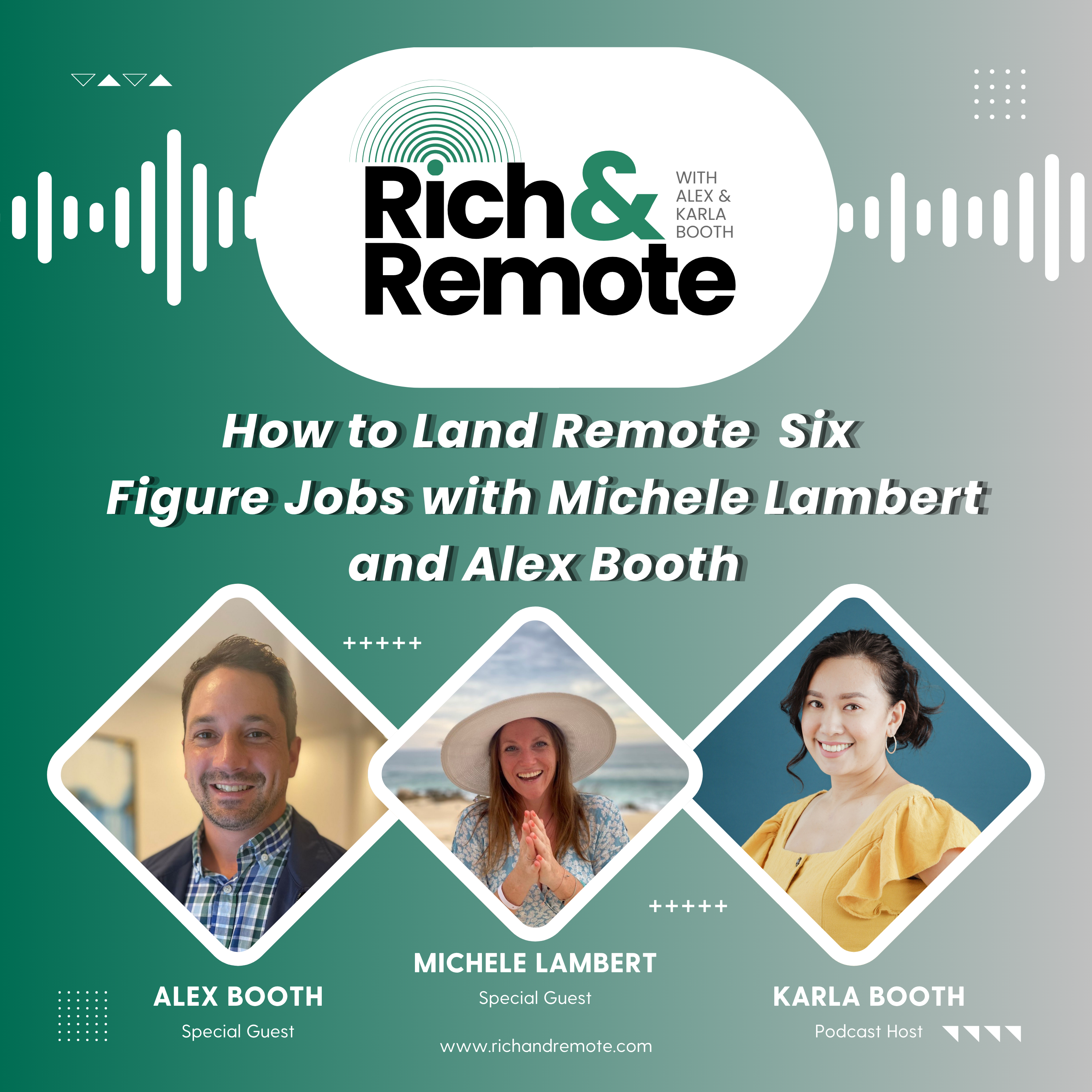 How to Land Remote Six Figure Jobs with Michele Lambert and Alex Booth