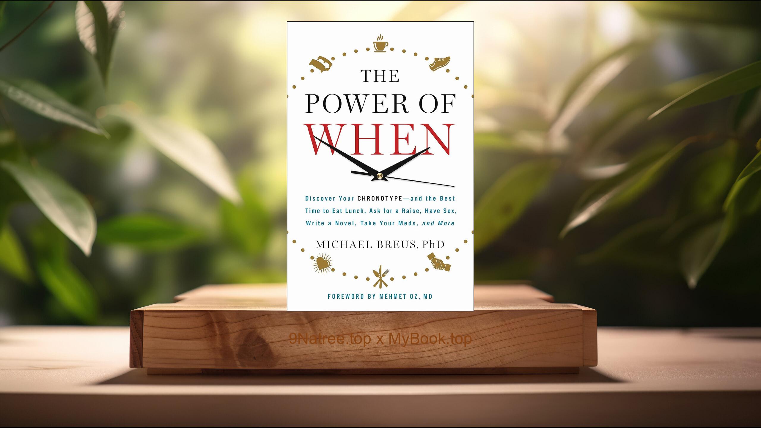 [Review] The Power of When (Michael Breus) Summarized