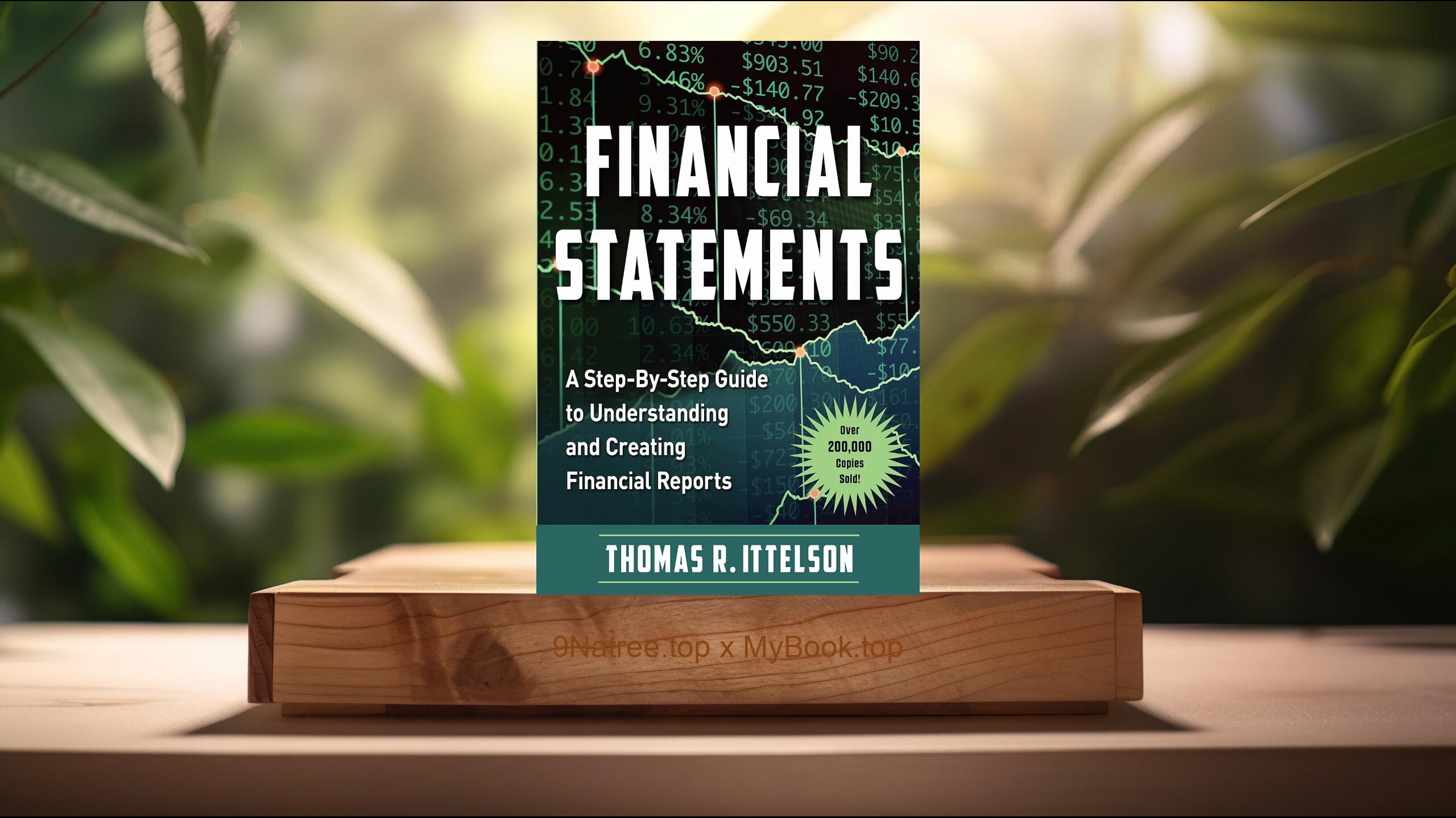 [Review] Financial Statements (Thomas Ittelson) Summarized