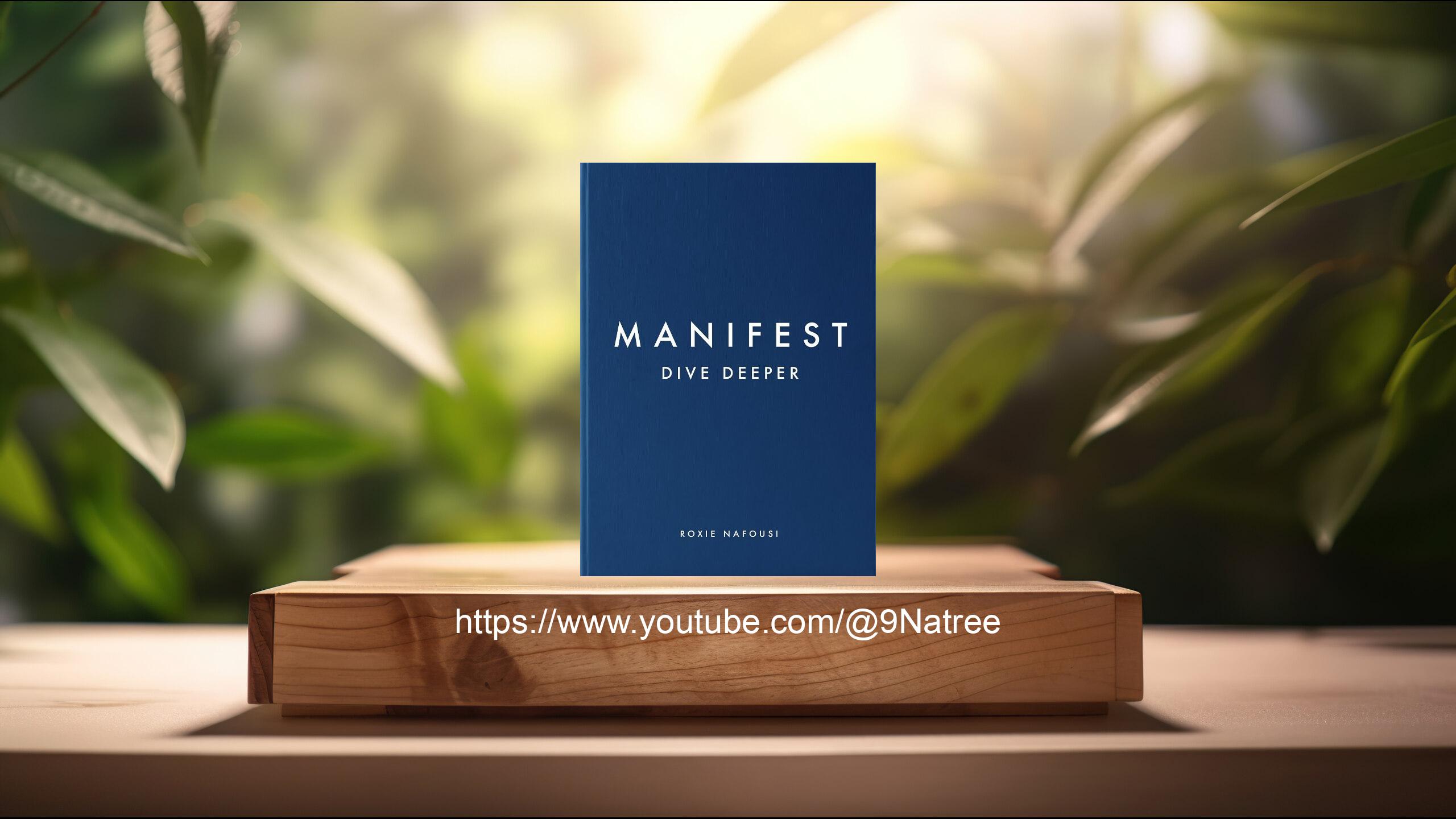 [รีวิว] Manifest Dive Deeper (Roxie Nafousi) สรุปหนังสือ