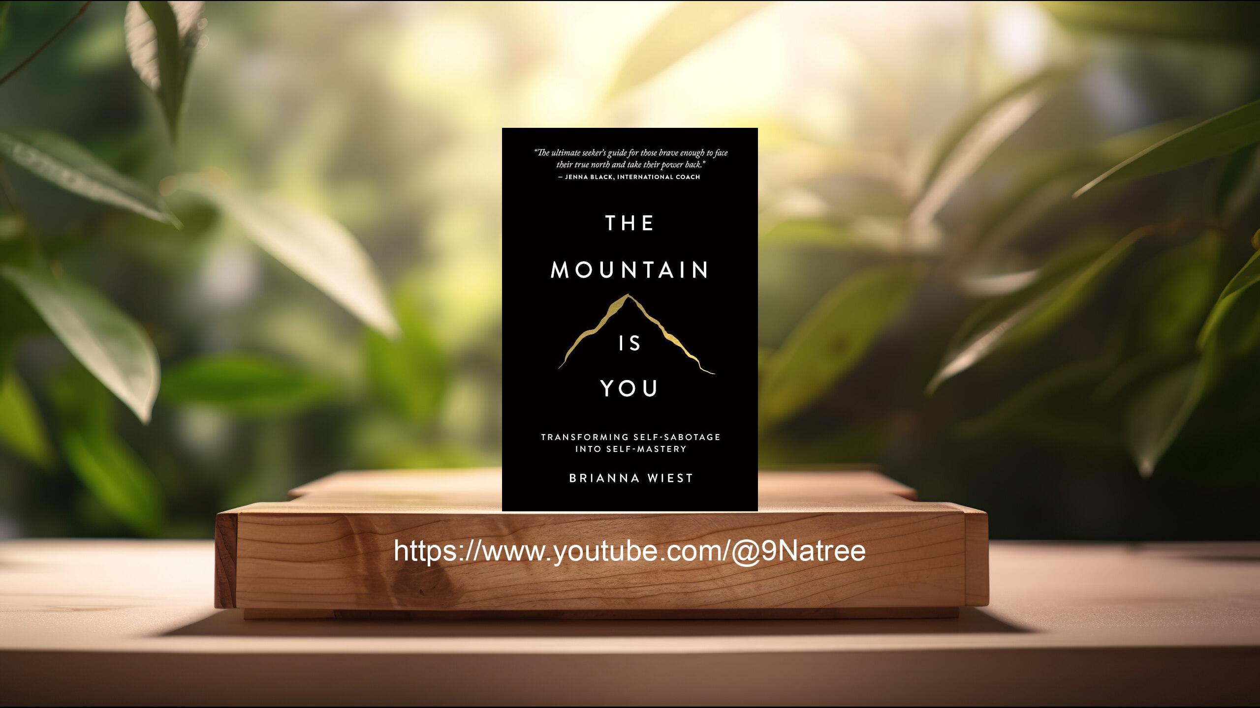 [รีวิว] The Mountain  Is You (Brianna Wiest) สรุปหนังสือ