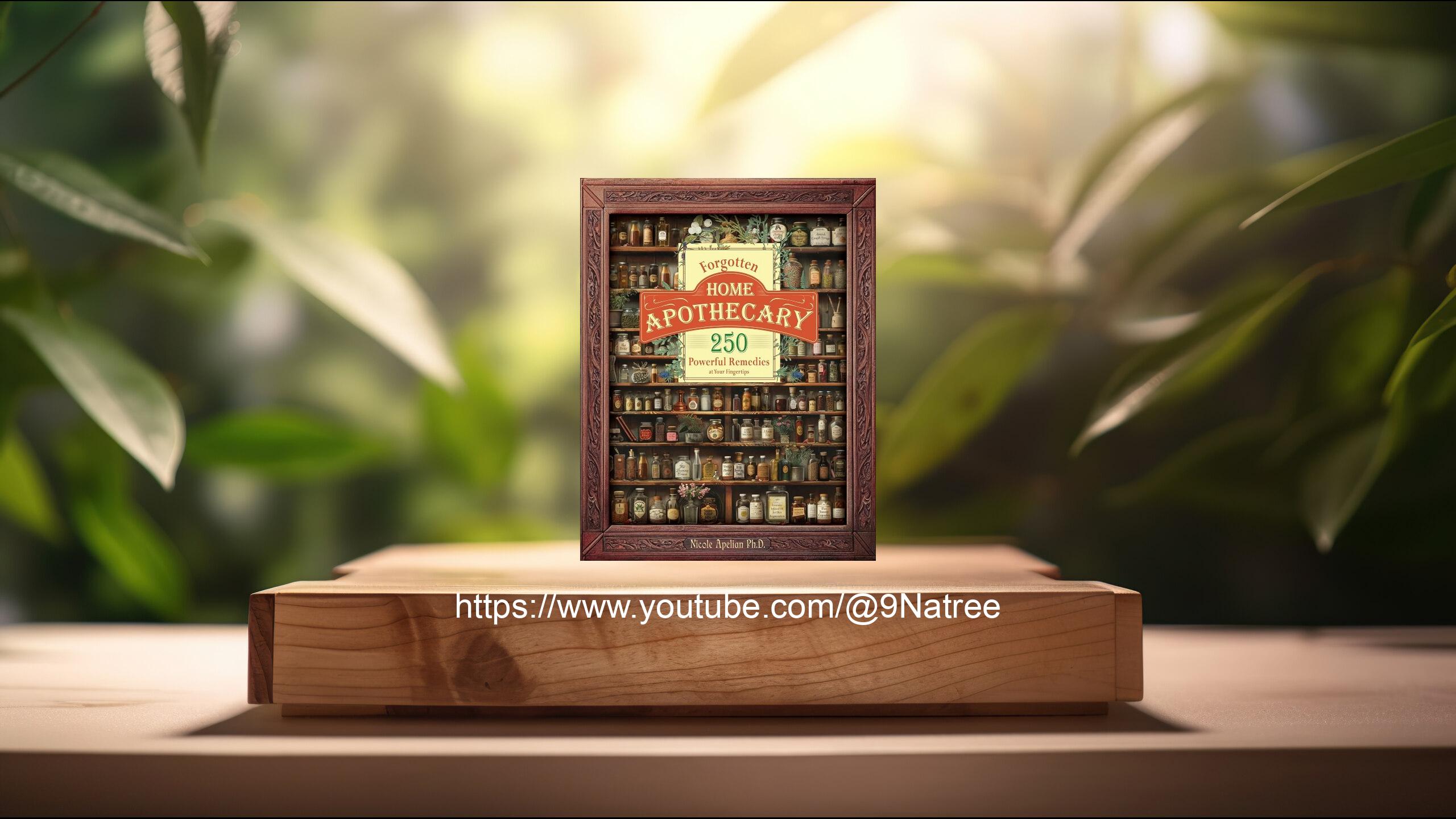 [รีวิว] Forgotten Home Apothecary Revealed (Dr. Nicole Apelian) สรุปหนังสือ