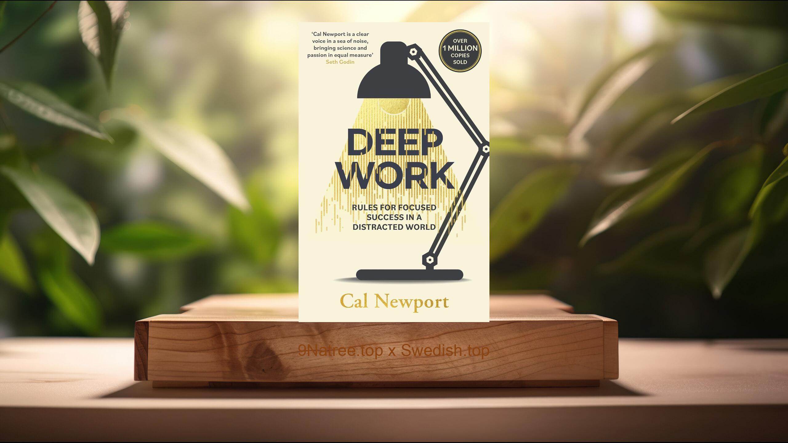 [Recension] Deep Work: Rules for Focused Success in a Distracted World (Cal Newport) Sammanfattad