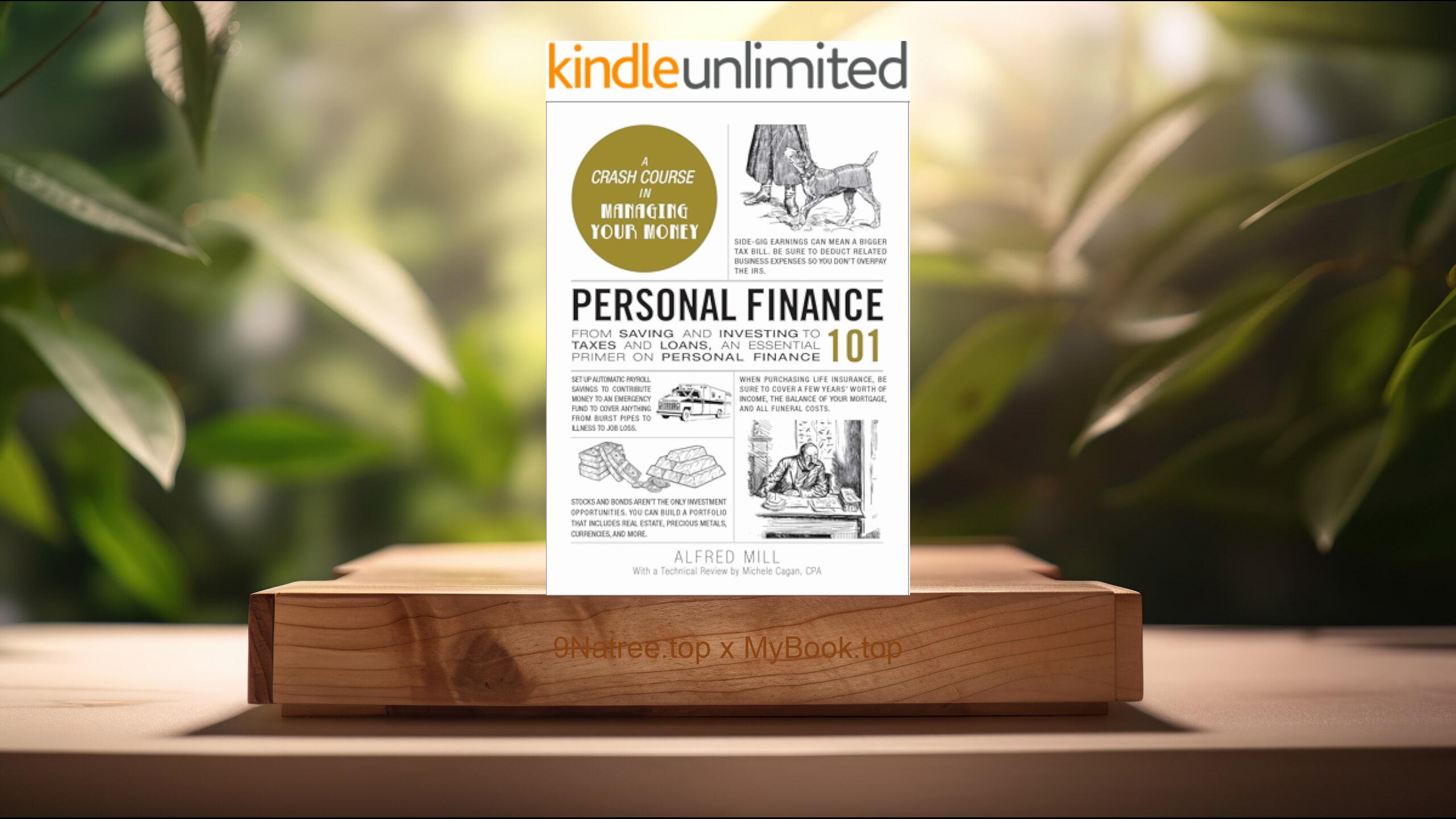 [Review] Personal Finance 101 (Alfred Mill) Summarized