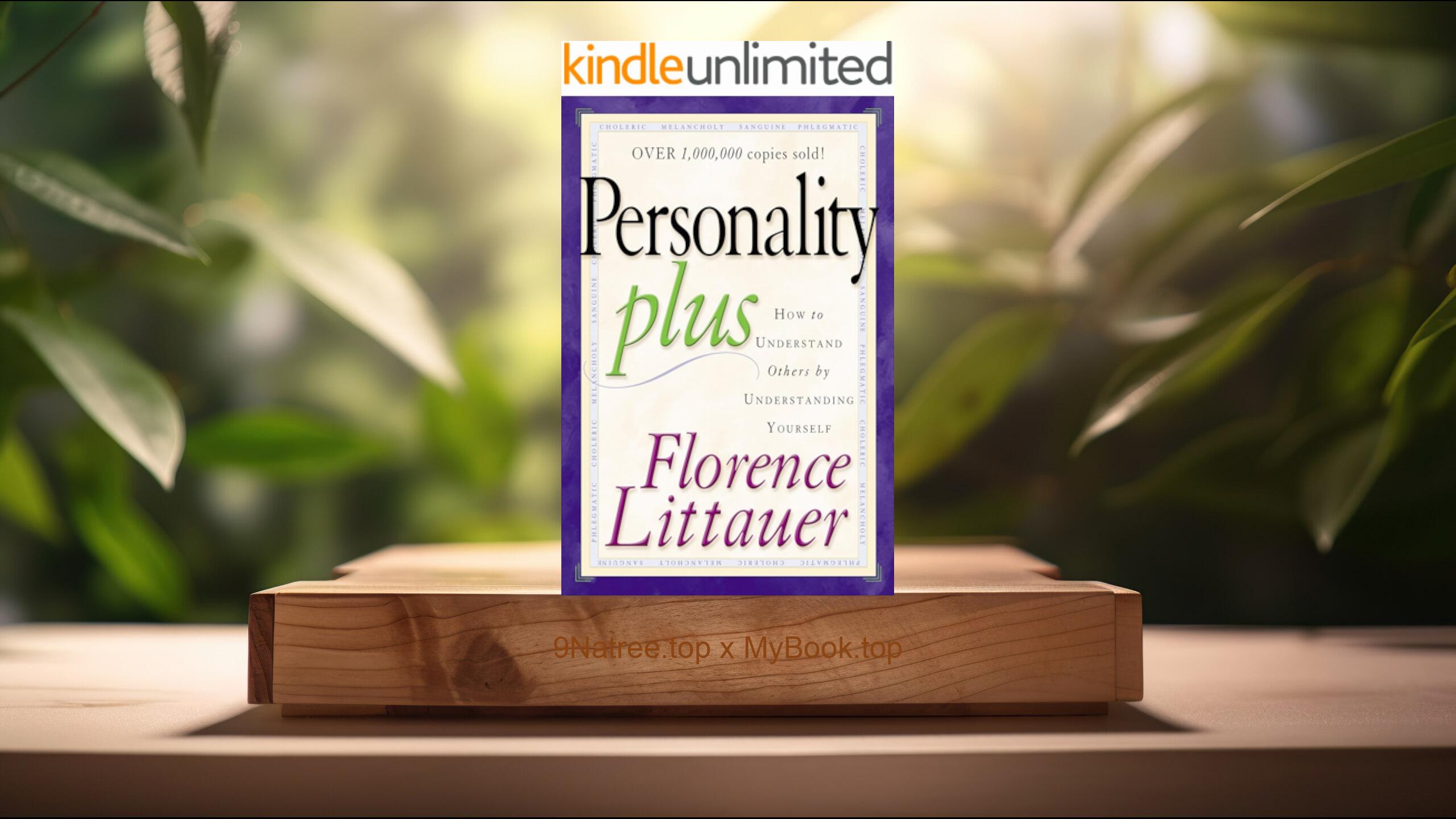 [Review] Personality Plus (Florence Littauer) Summarized
