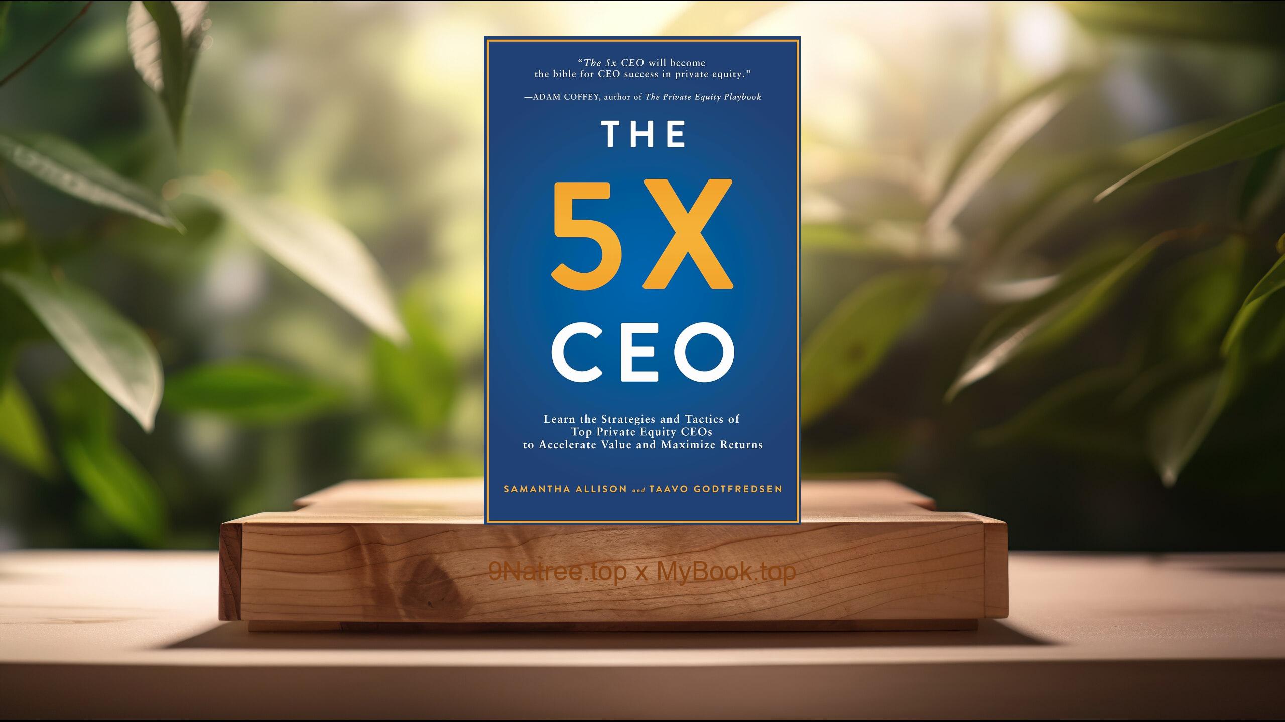 [Review] The 5x CEO (Samantha Allison) Summarized
