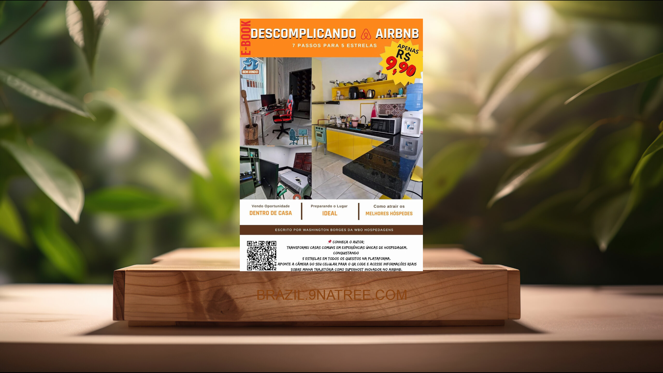 [Análises] Descomplicando o Airbnb: 7 Passos para 5 Estrelas (Francisco Washington Borges de Oliveira) Resumidos.