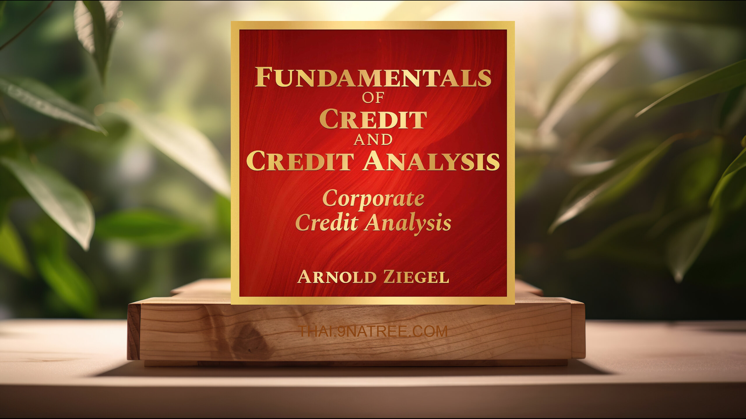 [รีวิว] Fundamentals of Credit and Credit Analysis (Arnold Ziegel) สรุปหนังสือ.