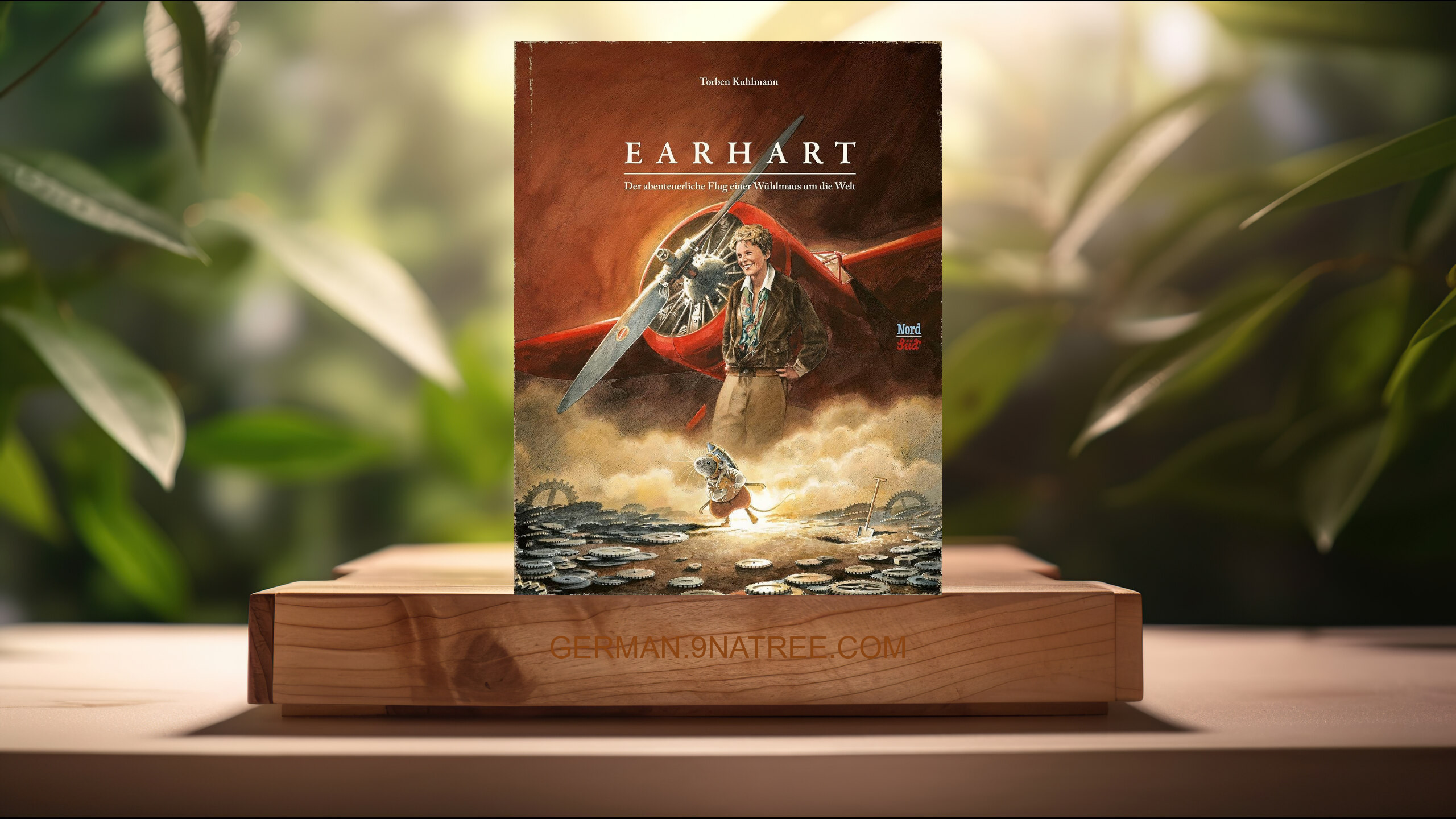 [Rezensiert] Earhart: Der abenteuerliche Flug einer Wühlmaus um die Welt  (Torben Kuhlmann) Zusammengefasst.