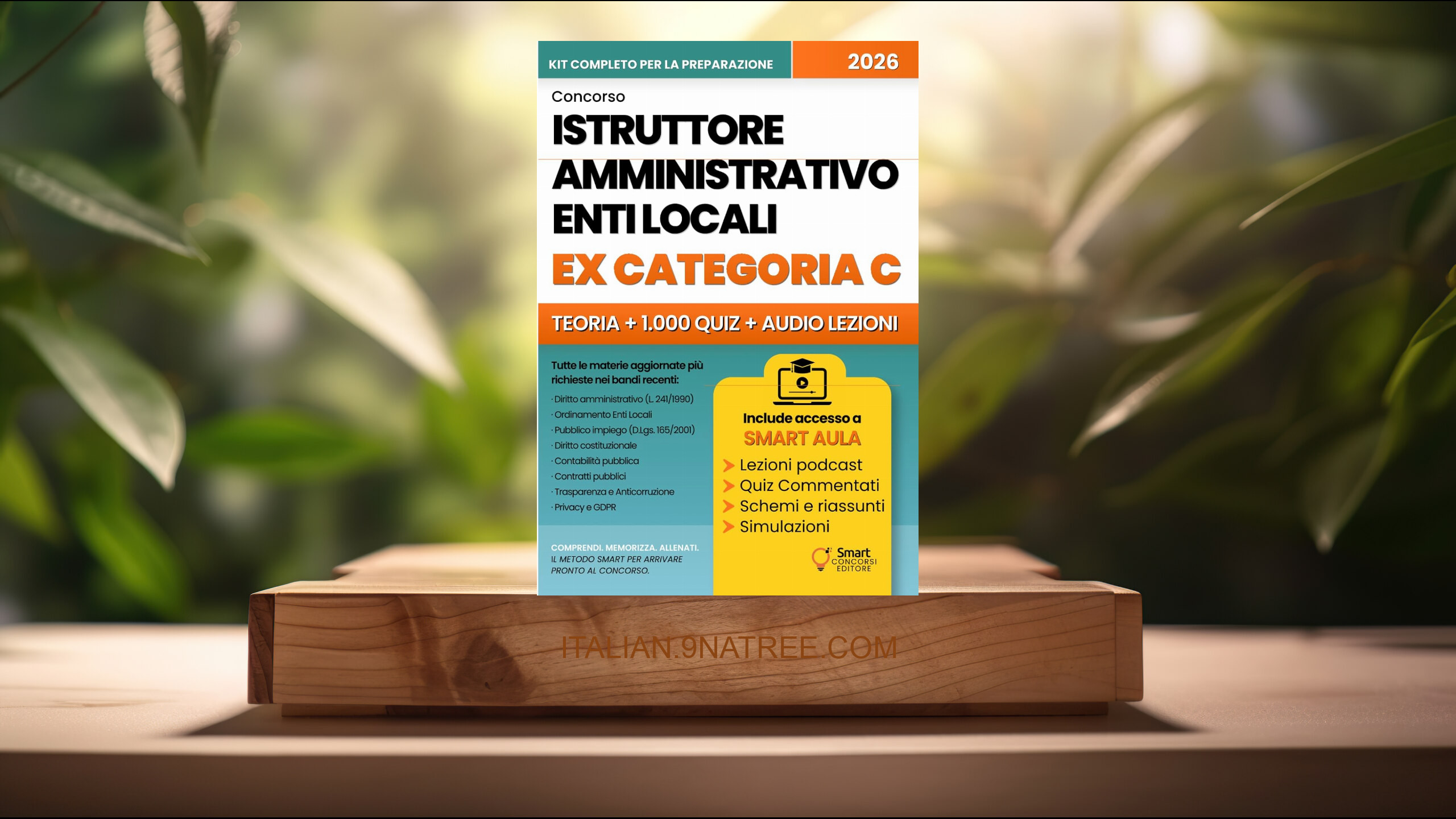 [Recensione] CONCORSO ISTRUTTORE AMMINISTRATIVO ENTI LOCALI - Area Istruttori  (Smart Concorsi) Riassunto.