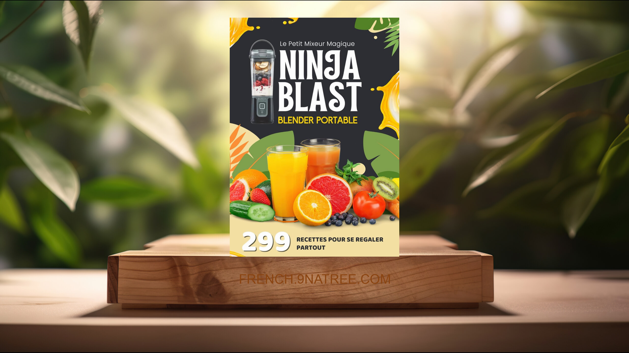 [Critique] Le Petit Mixeur Magique Ninja Blast Blender Portable (Sophie Jemy) Résumé.