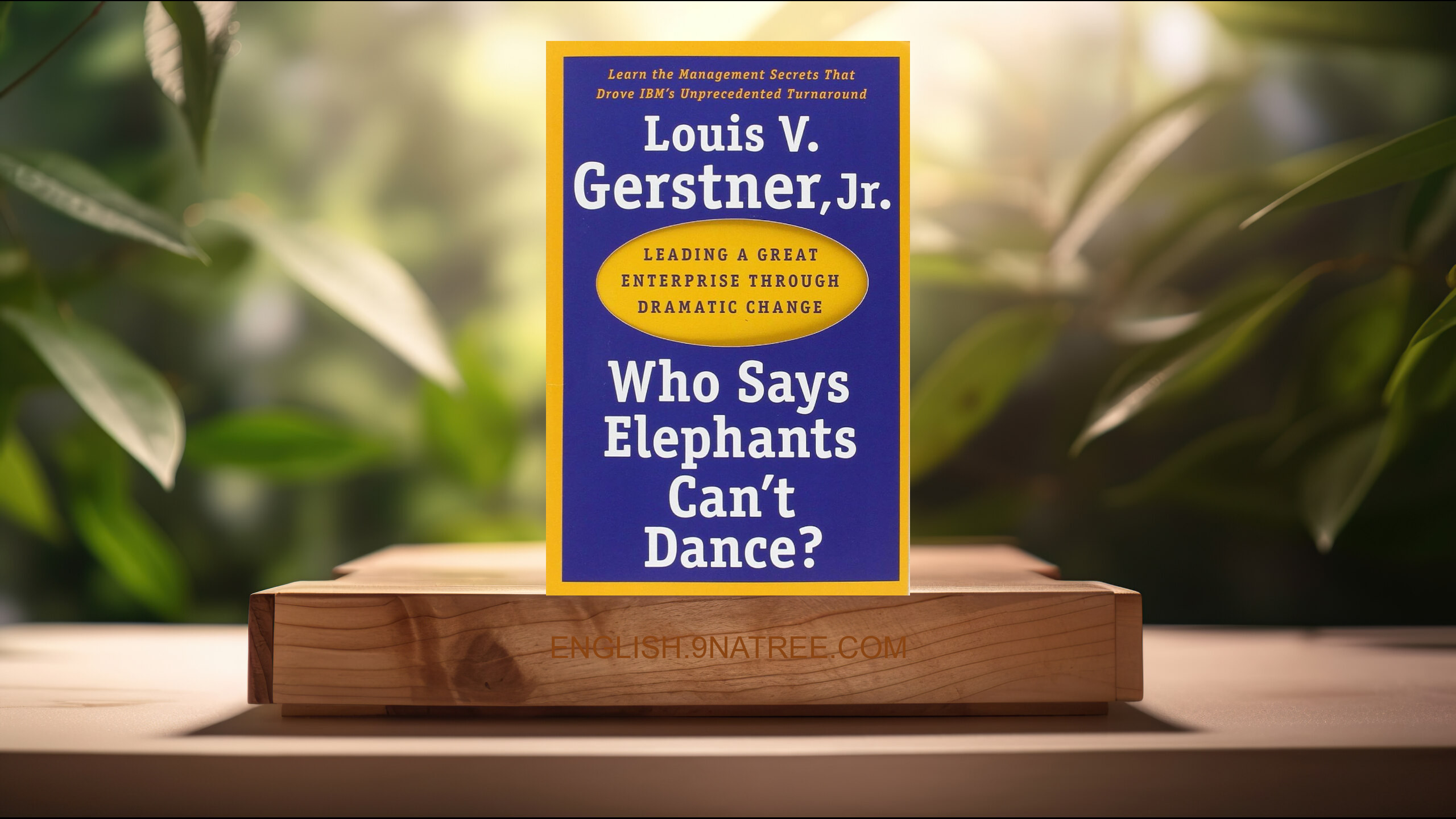 [Review] Who Says Elephants Can't Dance (Louis. V. Gerstner) Summarized.