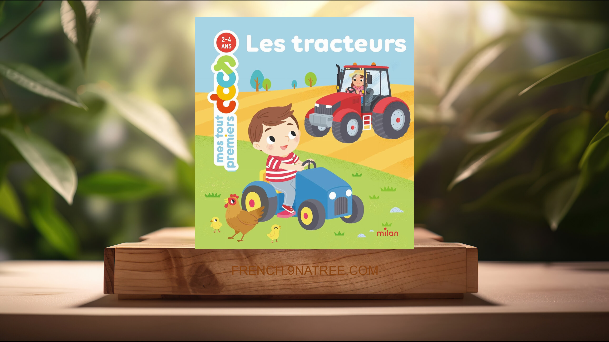 [Critique] MES TOUT PREMIERS DOCS - Les Tracteurs - Dès 2 ans (Carine Panis) Résumé.