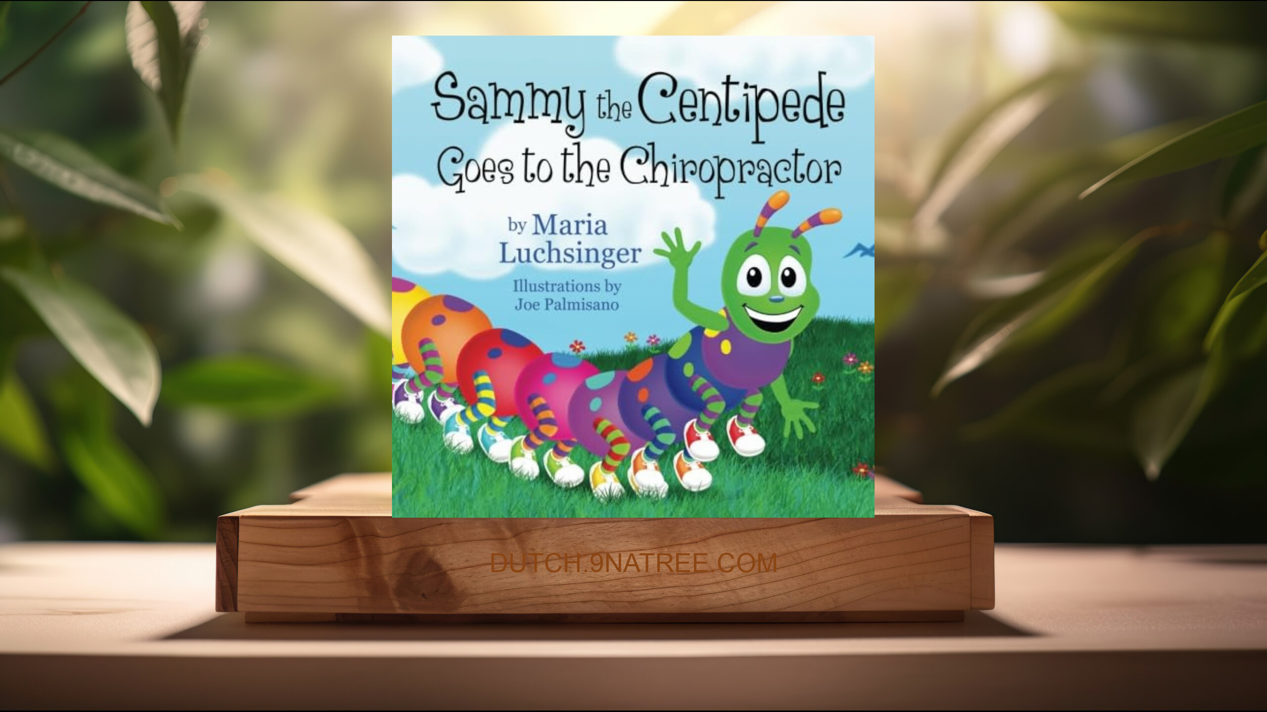 [Boekrecensie] Sammy the Centipede Goes to the Chiropractor  (Maria Luchsinger) Boeksamenvatting.