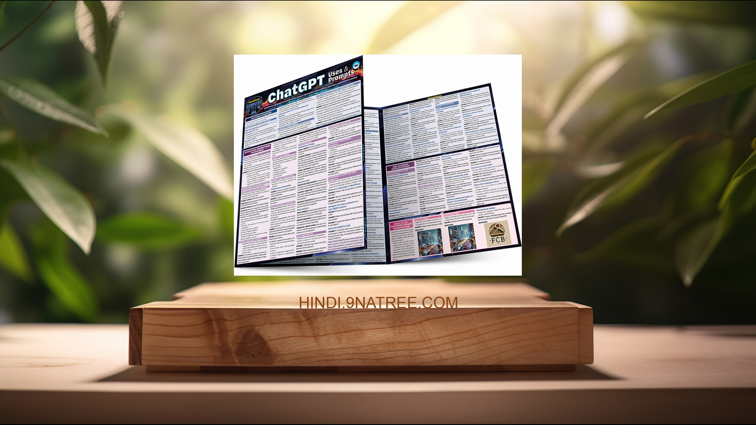 [समीक्षा] ChatGPT Uses & Prompts: a QuickStudy Laminated Reference Guide (Frank Blackwell) सारांशित. episode artwork