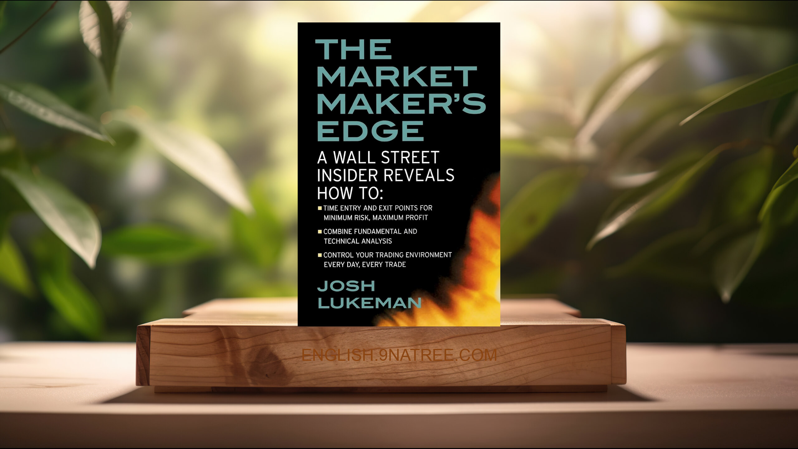 [Review] The Market Maker's Edge (Josh Lukeman) Summarized.