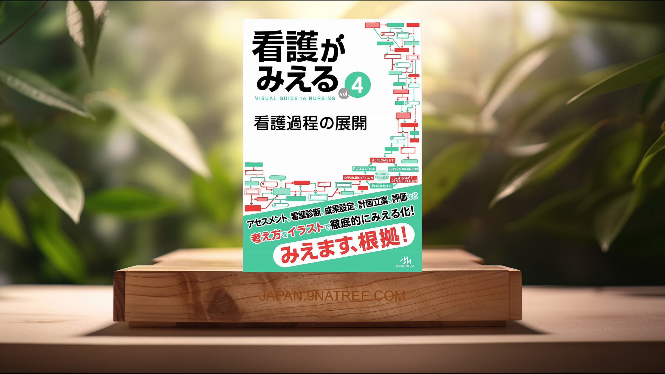 [レビュー] 看護がみえる vol.4 看護過程の展開 第1版 (医療情報科学研究所) 要約した.